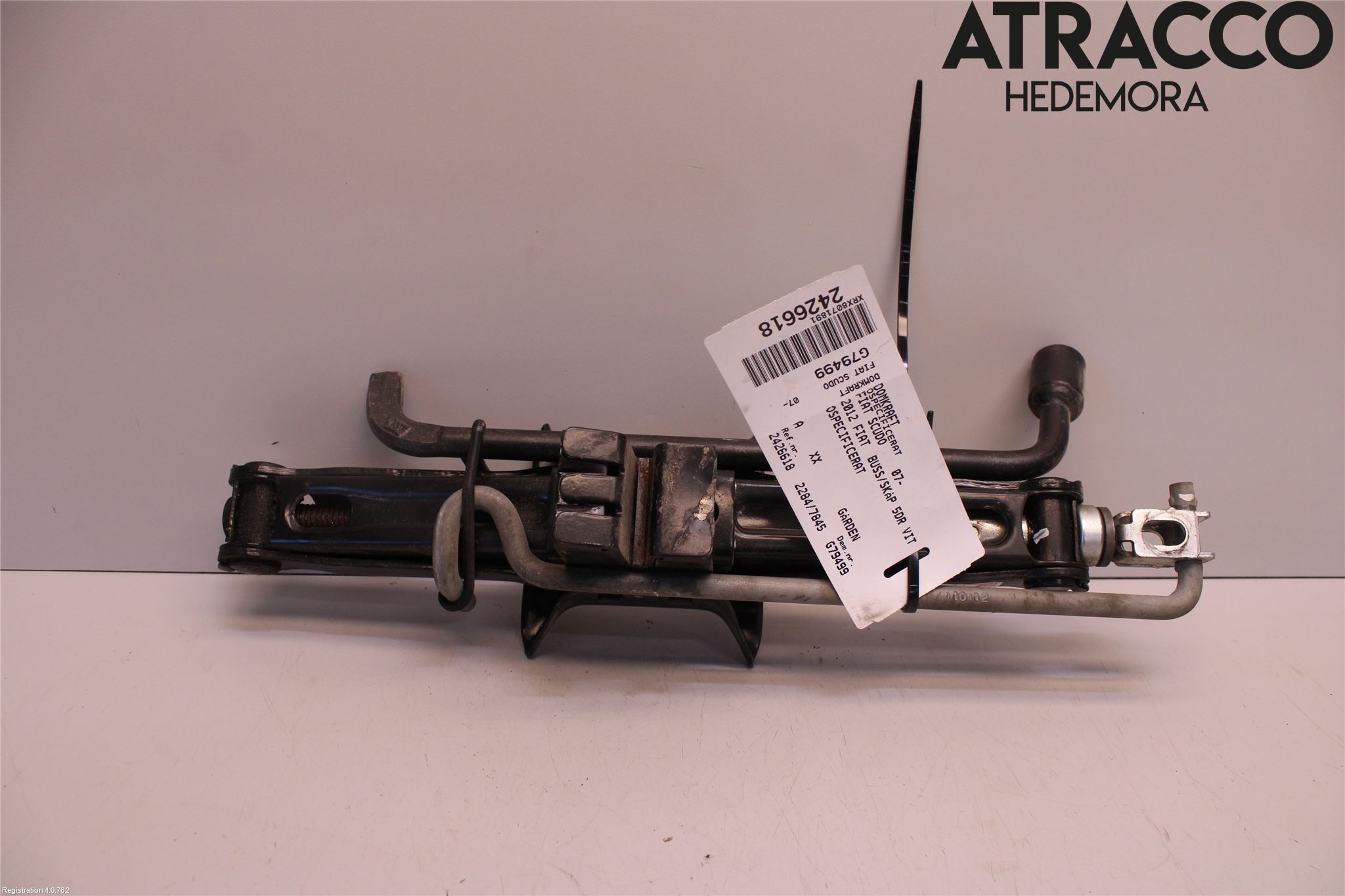 Fiat SCUDO 07-16 Domkraft