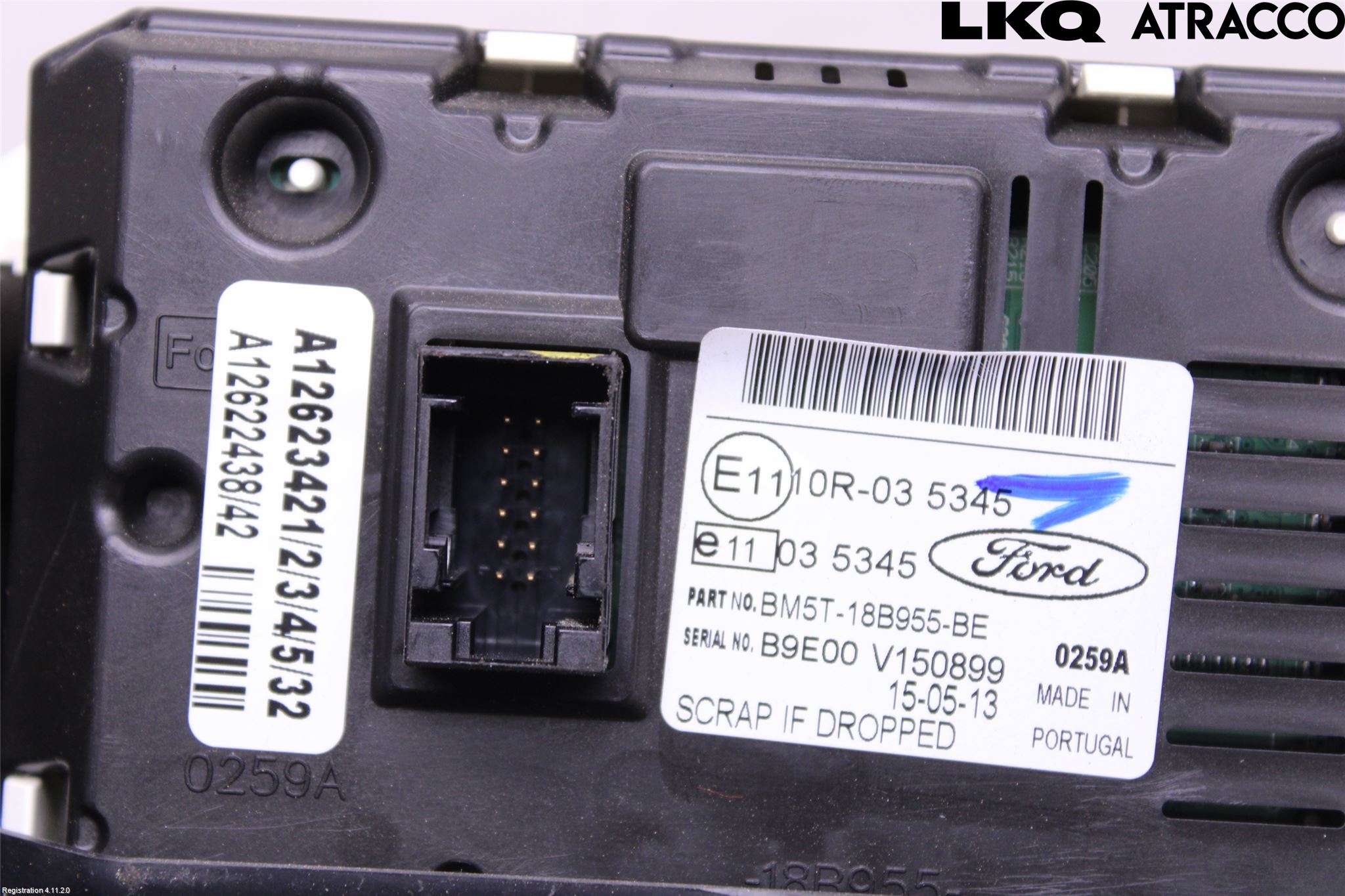 Ford TRANSIT SKÅP/BUSS 14-22 Multifunktionsdisplay