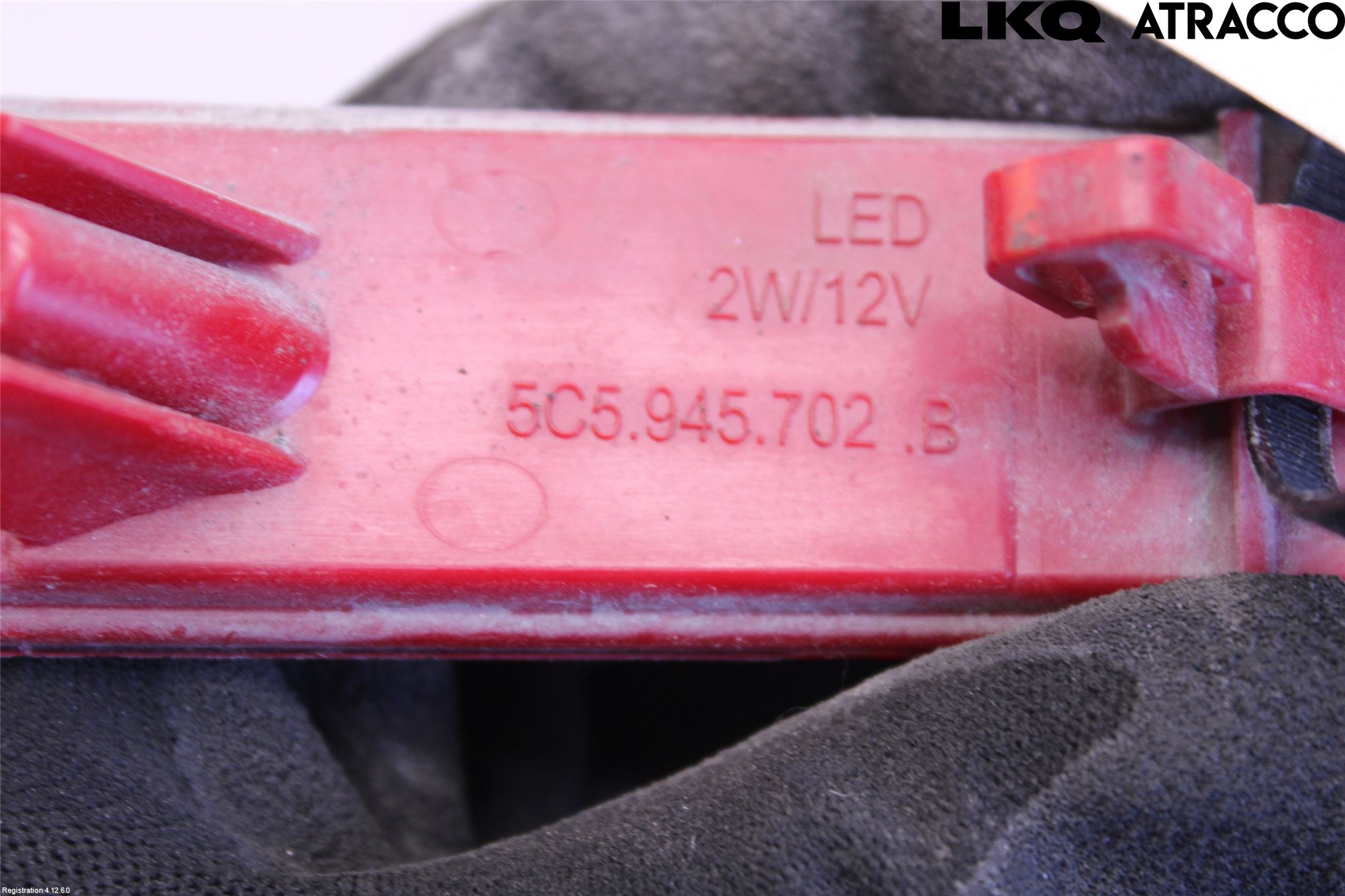 Volkswagen VW BEETLE 12- Dimljus/Reflex Bak