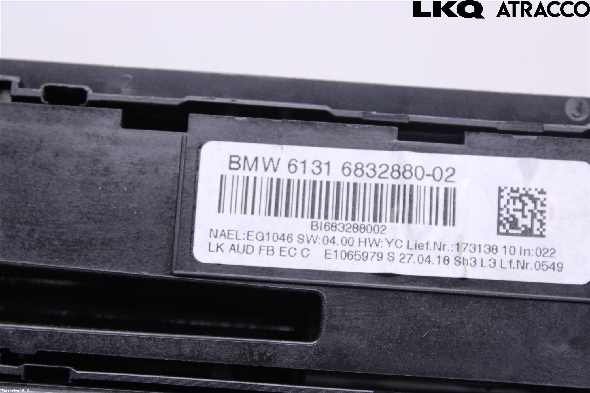 BMW 3 F30/F31/F80 12-19 Ac Styrenhet Ac Manöveren
