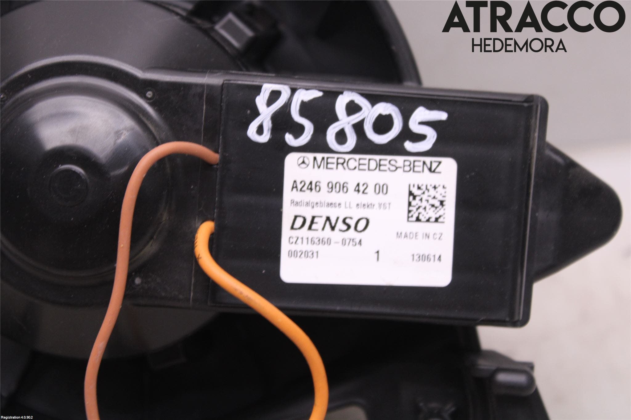 Mercedes-Benz MB B-KLASS (W246/W242) 12-19 Ac Värmefläkt