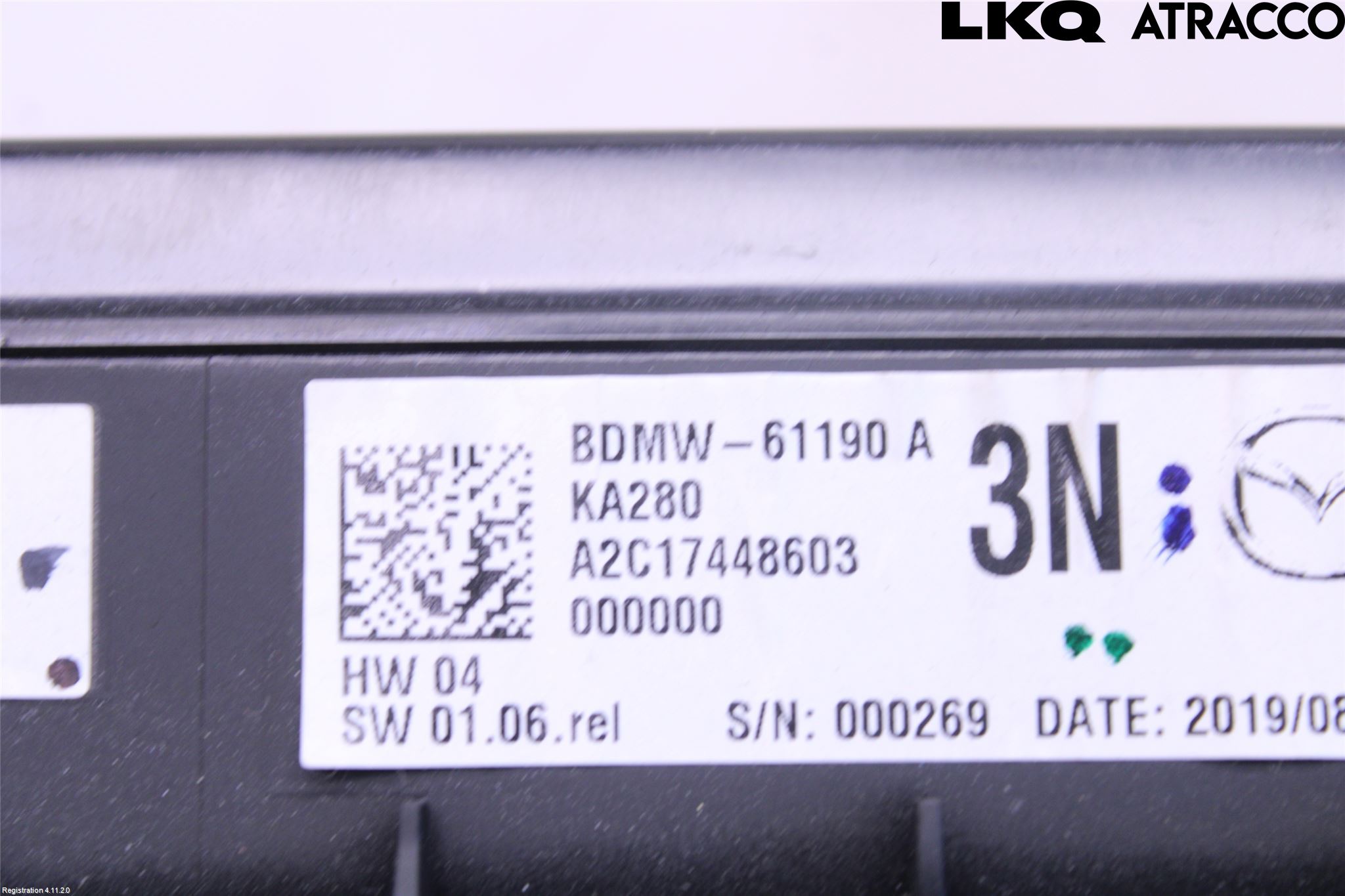 Mazda CX-30 20- Ac Styrenhet Ac Manöveren