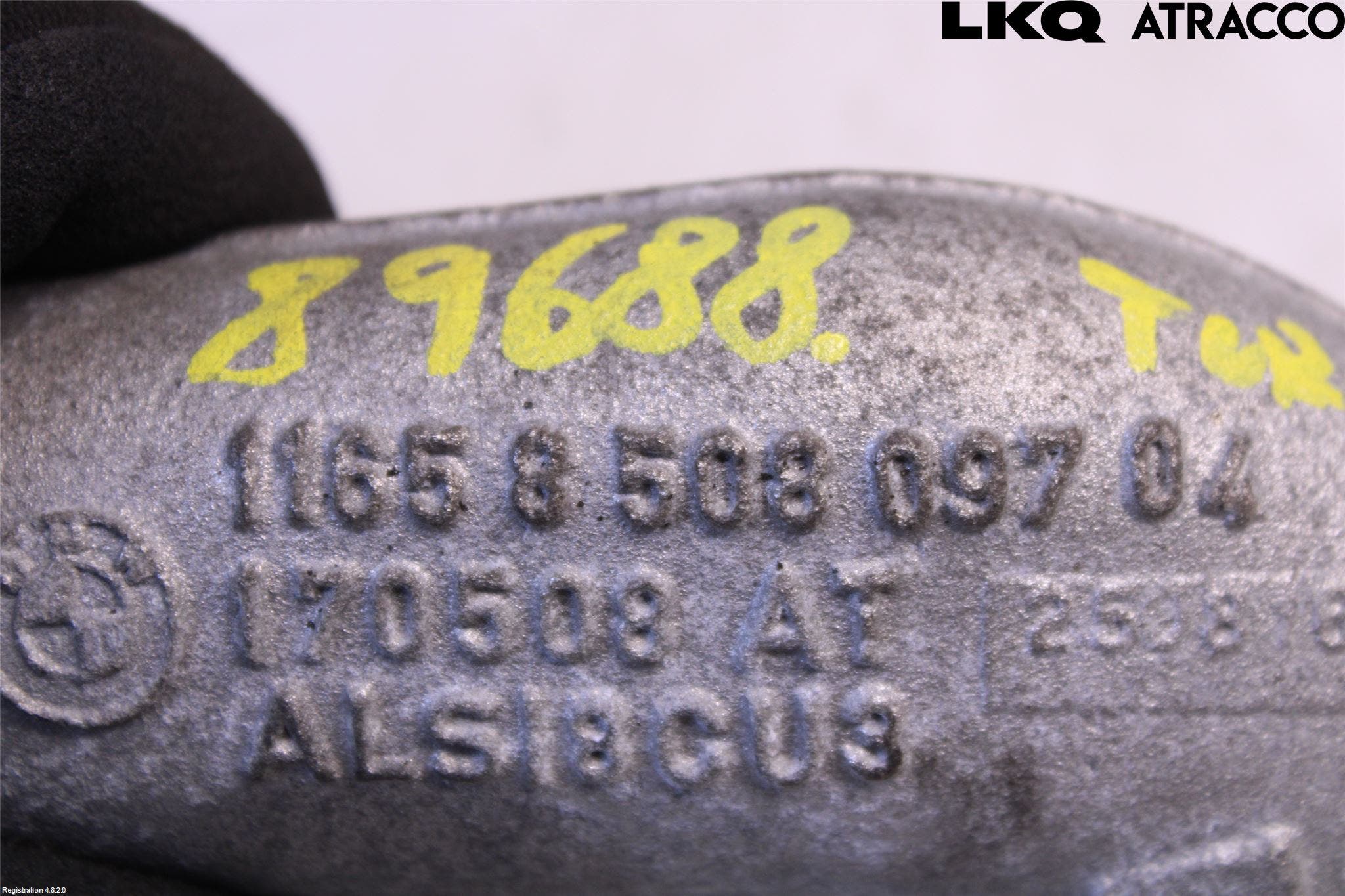 BMW 5 F10/F11/F18 09-17 Laddluft-Intercoolerrör