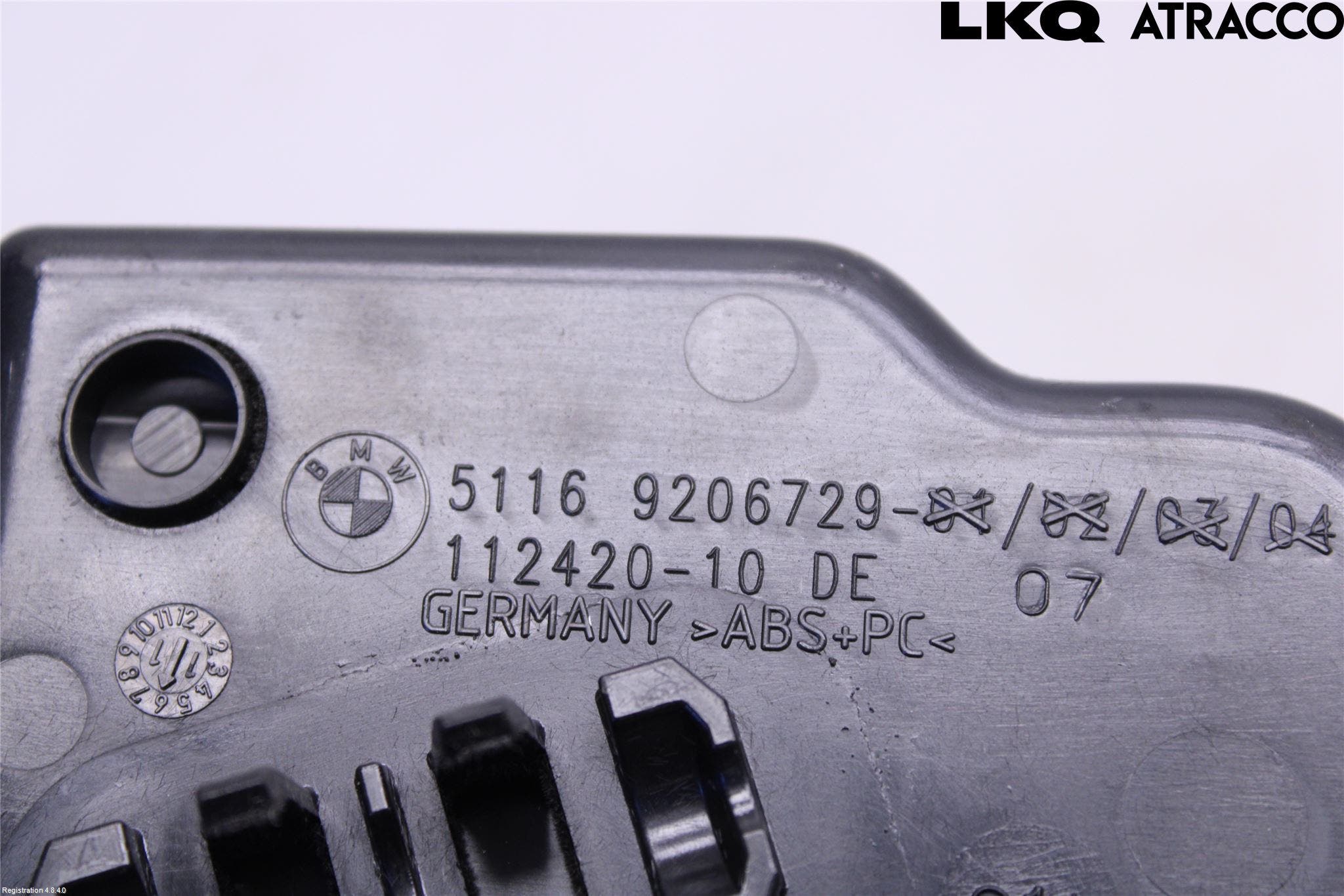 BMW 5 F10/F11/F18 09-17 Inr Tunnelfack