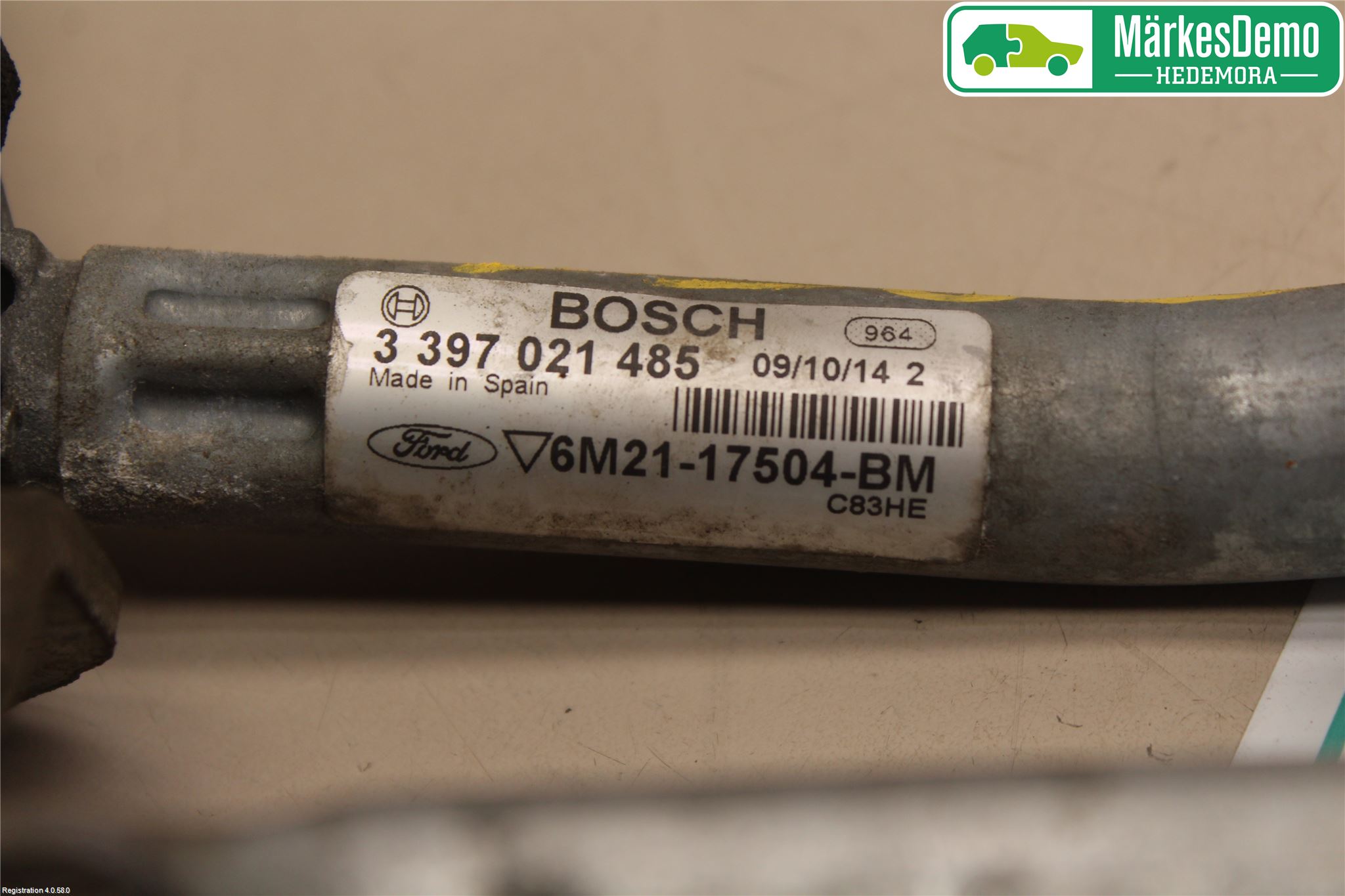 Ford GALAXY 06-15 Torkarmekanism Vindruta