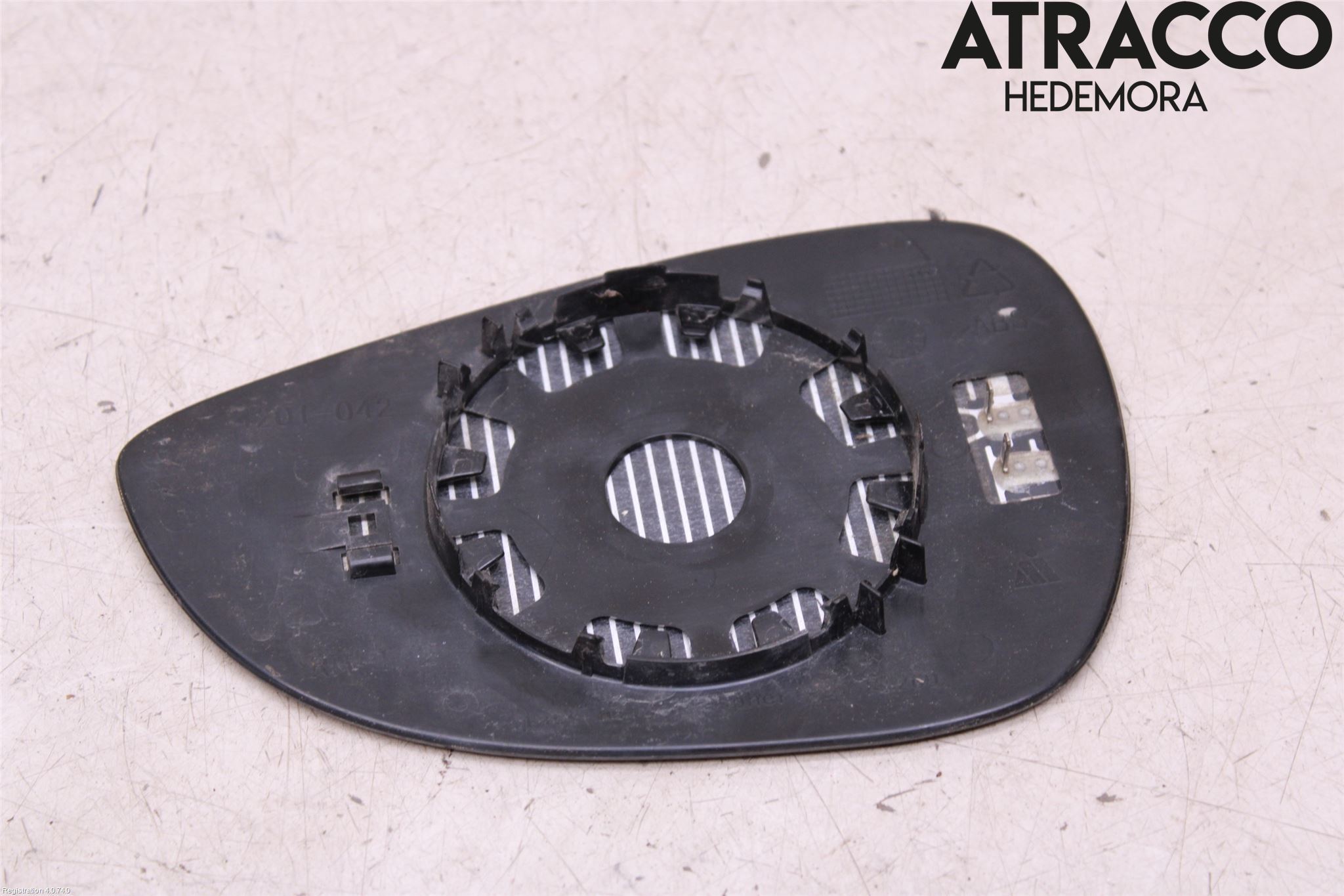 Ford FIESTA 09-12 Spegelglas Hö