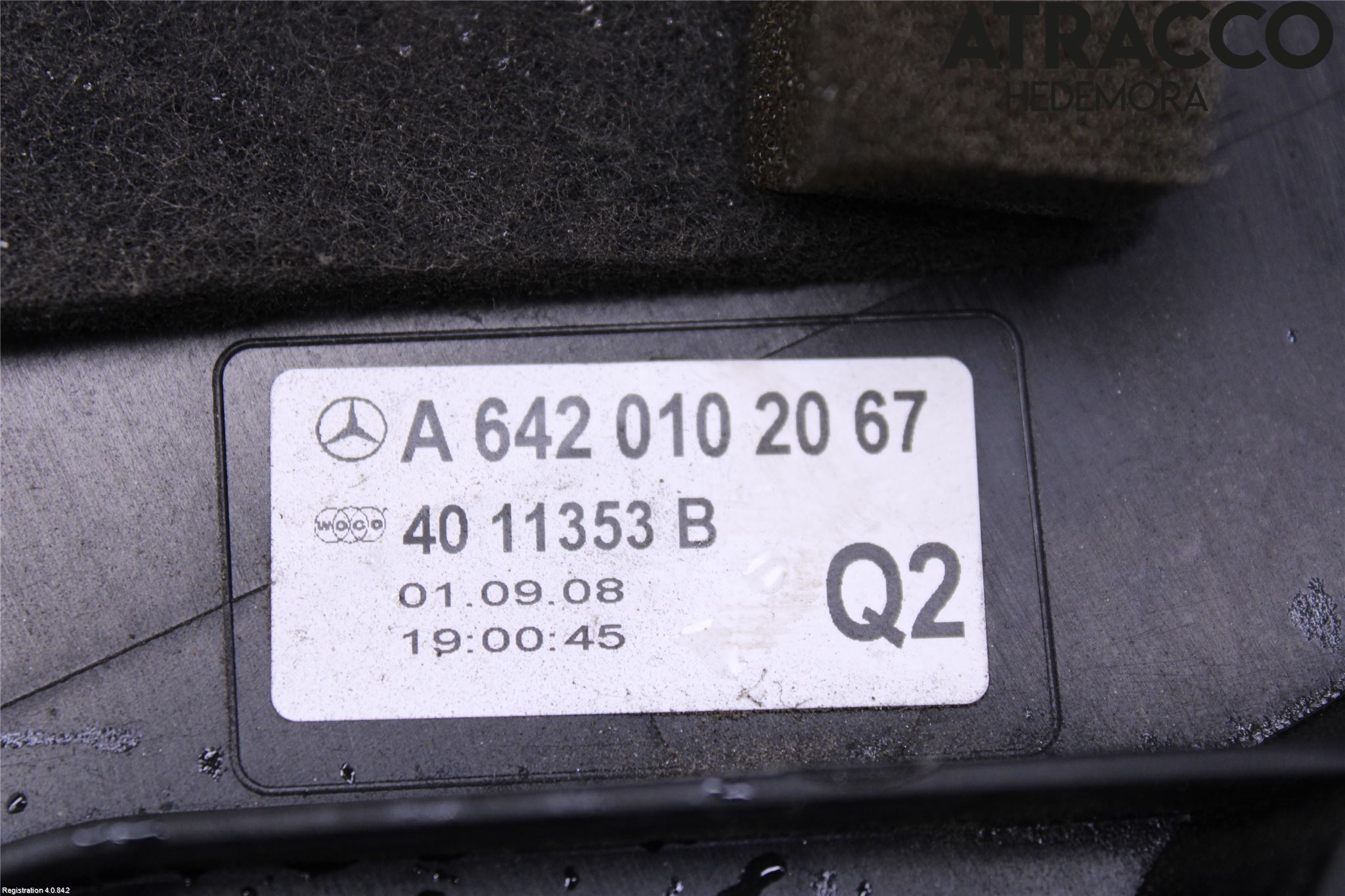 Mercedes-Benz MB GLK-KLASS (X204) 08-16 Motorkåpa