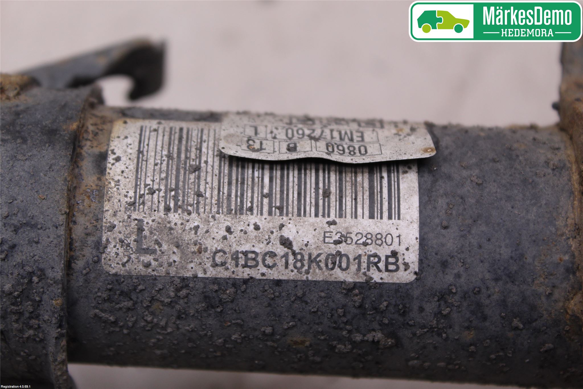 Ford FIESTA 13-17 Fjäderben Fram Vänster