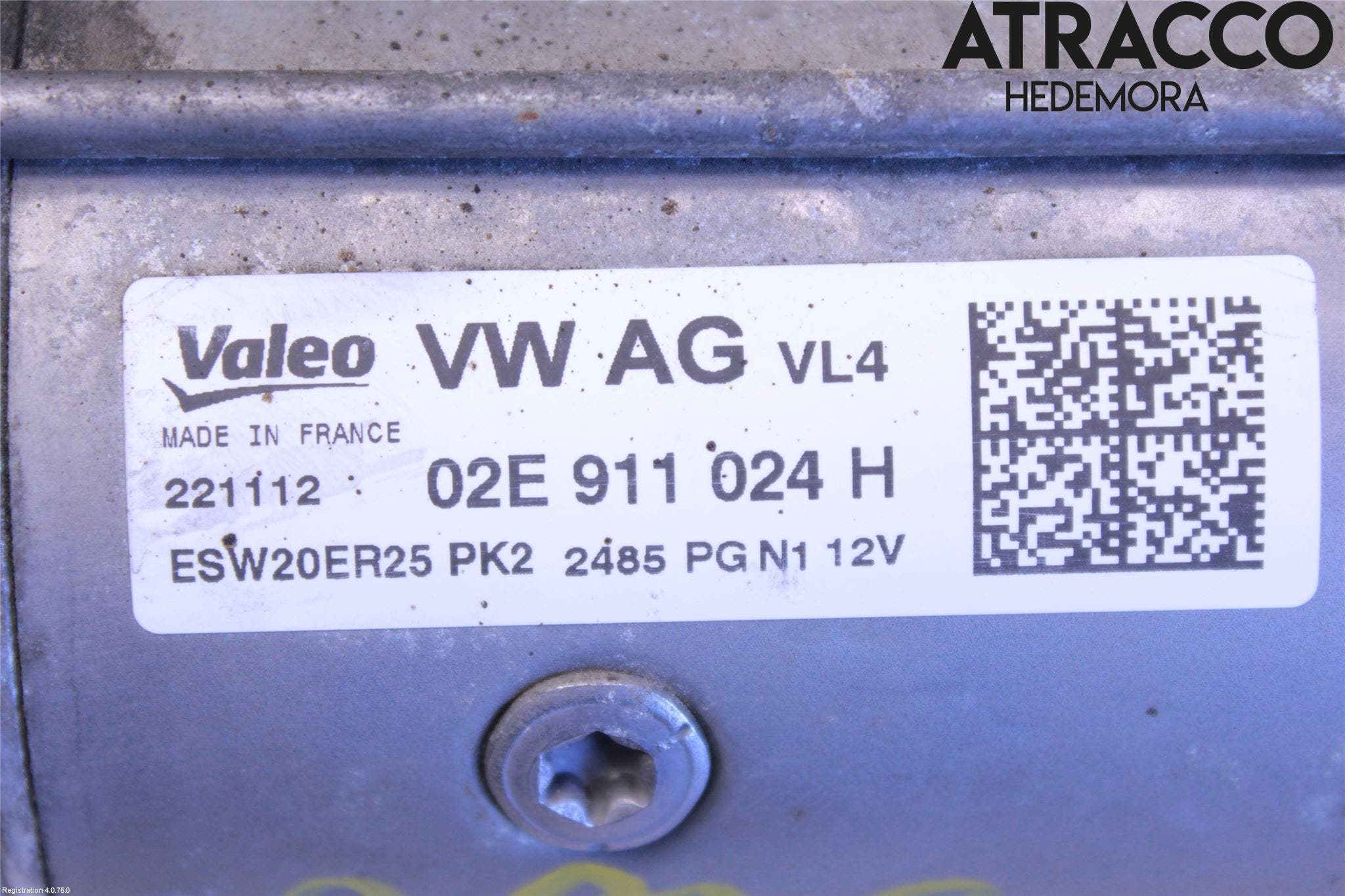 Volkswagen VW PASSAT 11-14 Startmotor Diesel