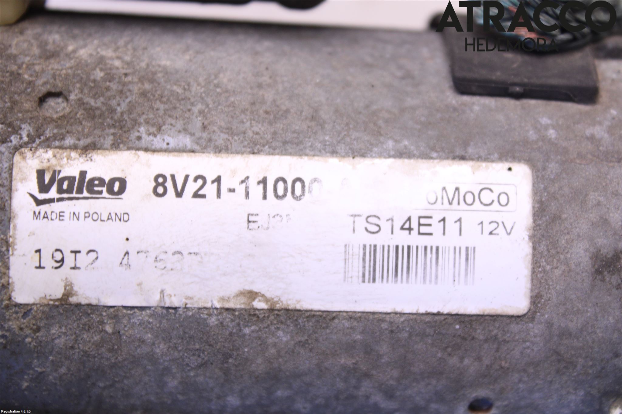 Ford FIESTA 09-12 Startmotor