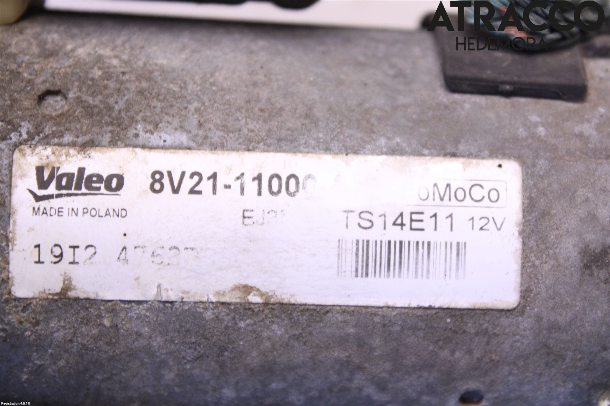 Ford FIESTA 09-12 Startmotor