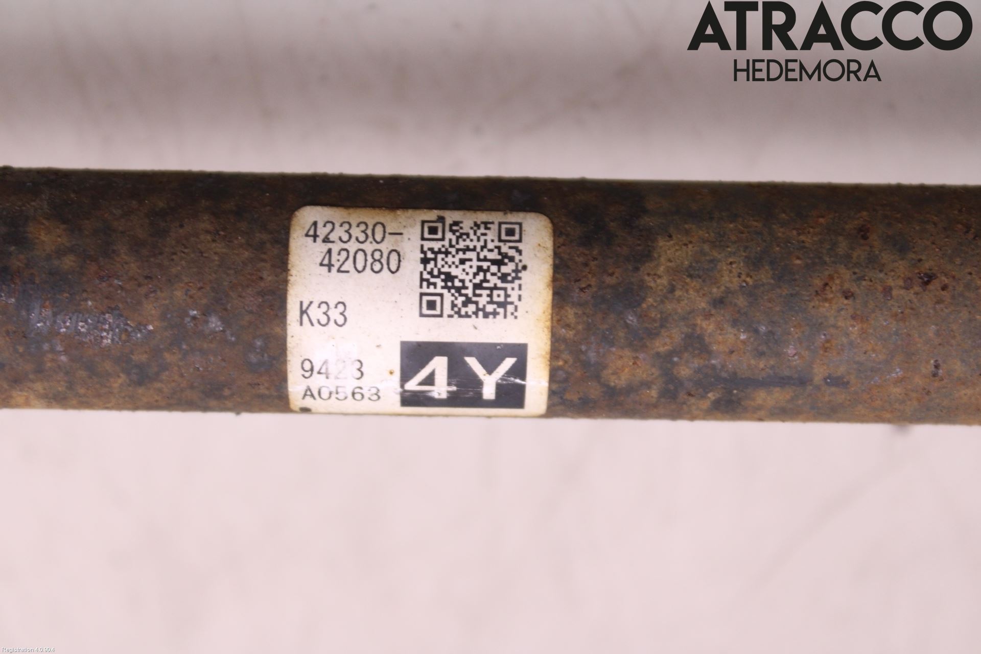 Toyota RAV4 19- Drivaxel Bak Höger