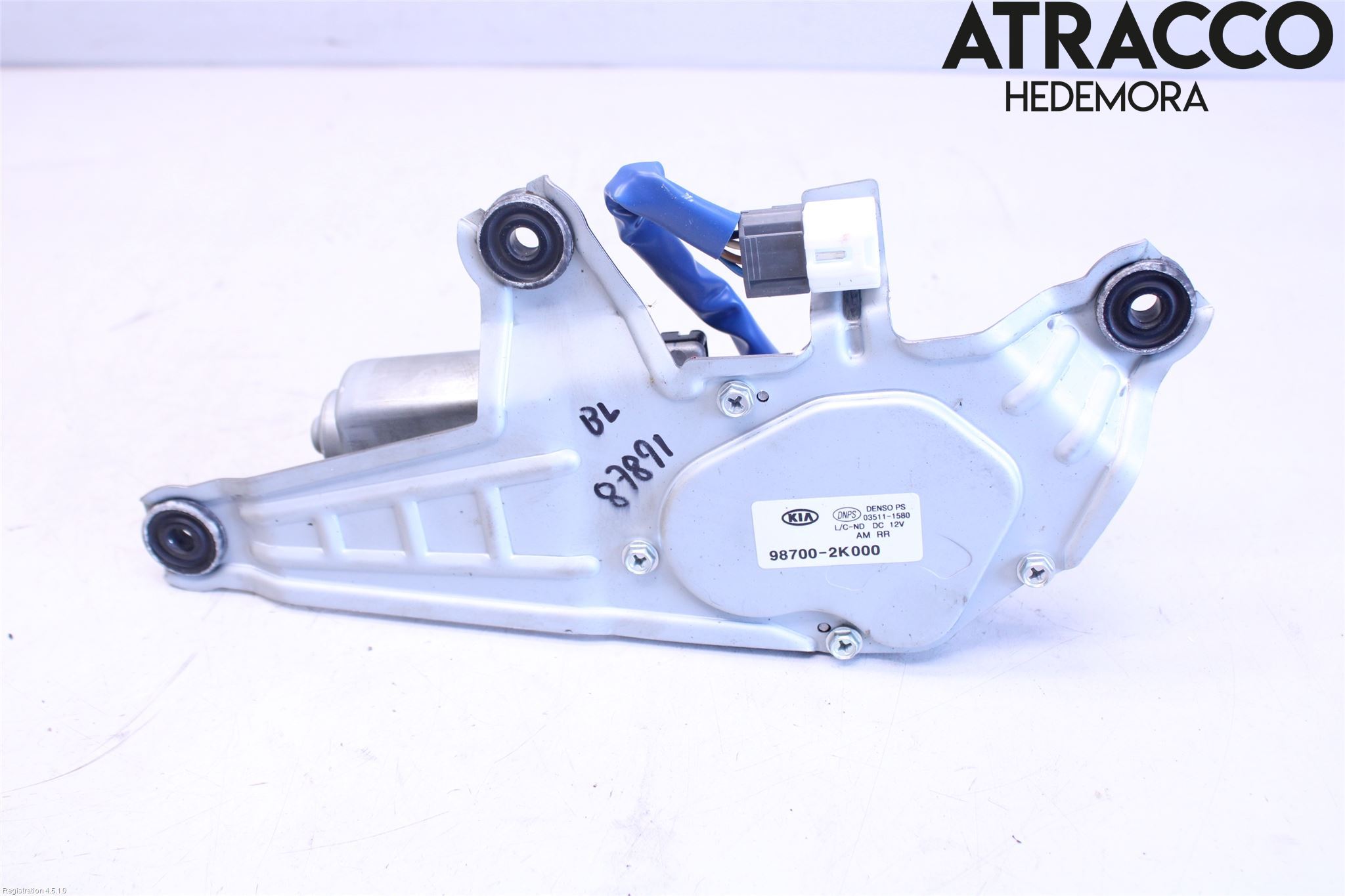Kia SOUL 09- Torkarmotor Baklucka