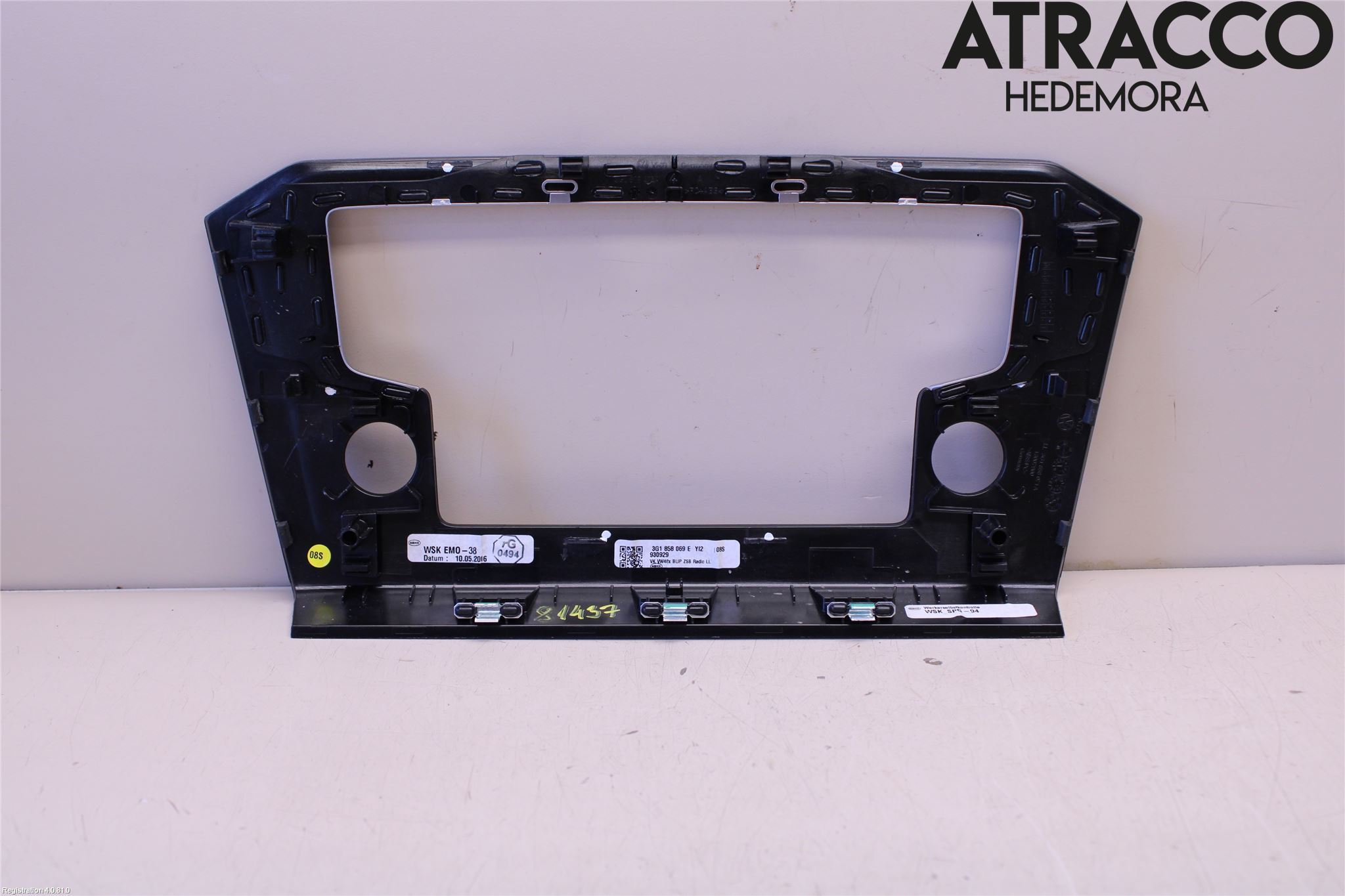Volkswagen VW PASSAT 15-19 Instrument-Radio Sarg