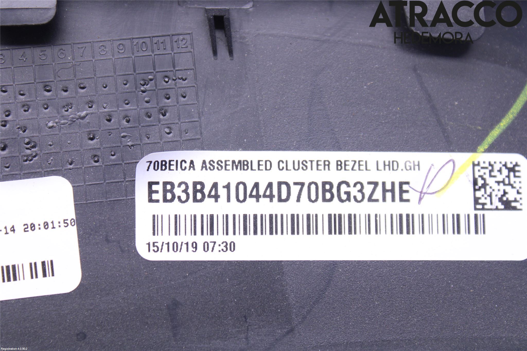 Ford RANGER EU 12-23 Instrumentsarg