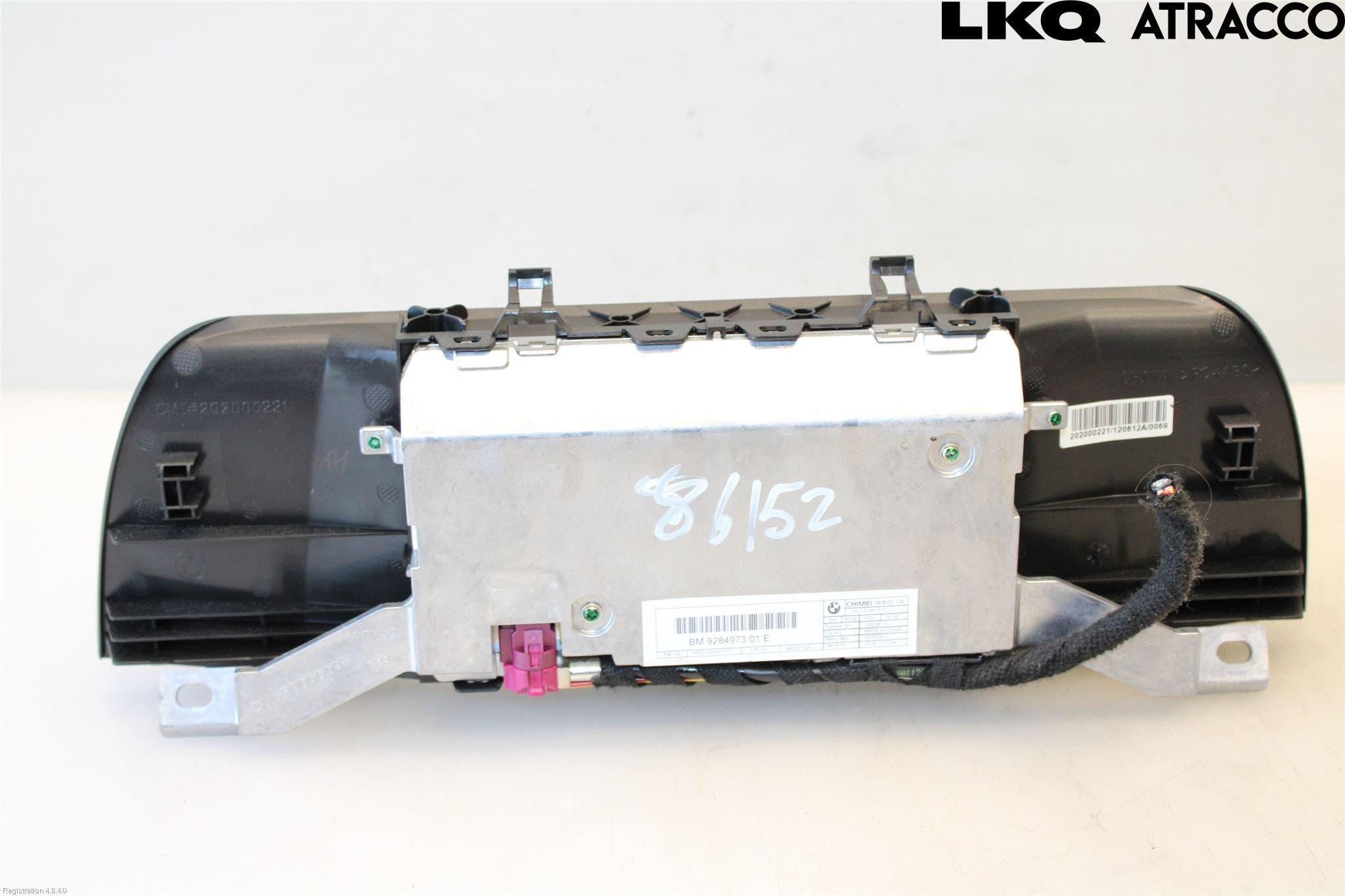 BMW 5 F10/F11/F18 09-17 Cd Radio - Multimediapanel