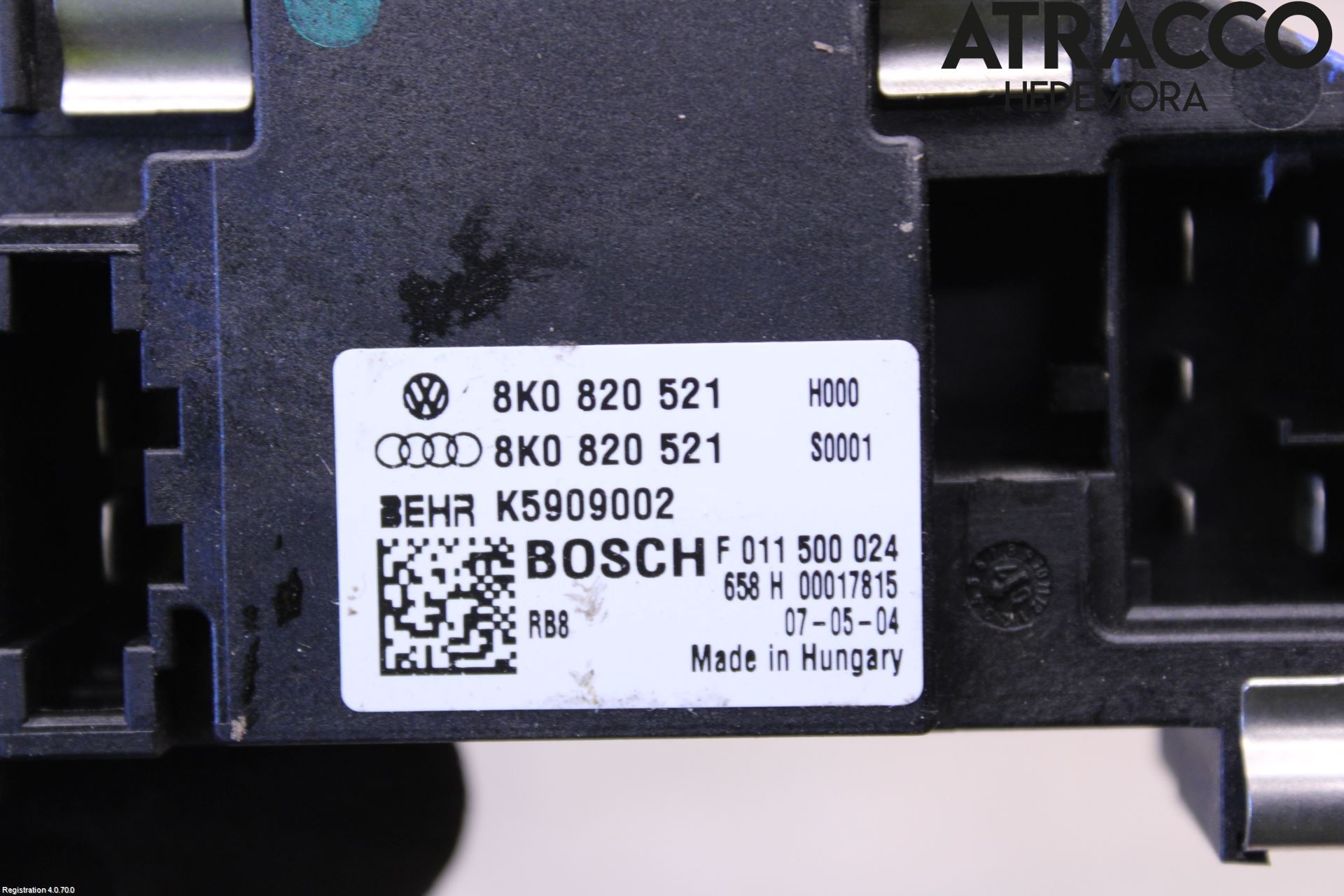 Audi A5 07-16 Värmefläktsmotstånd