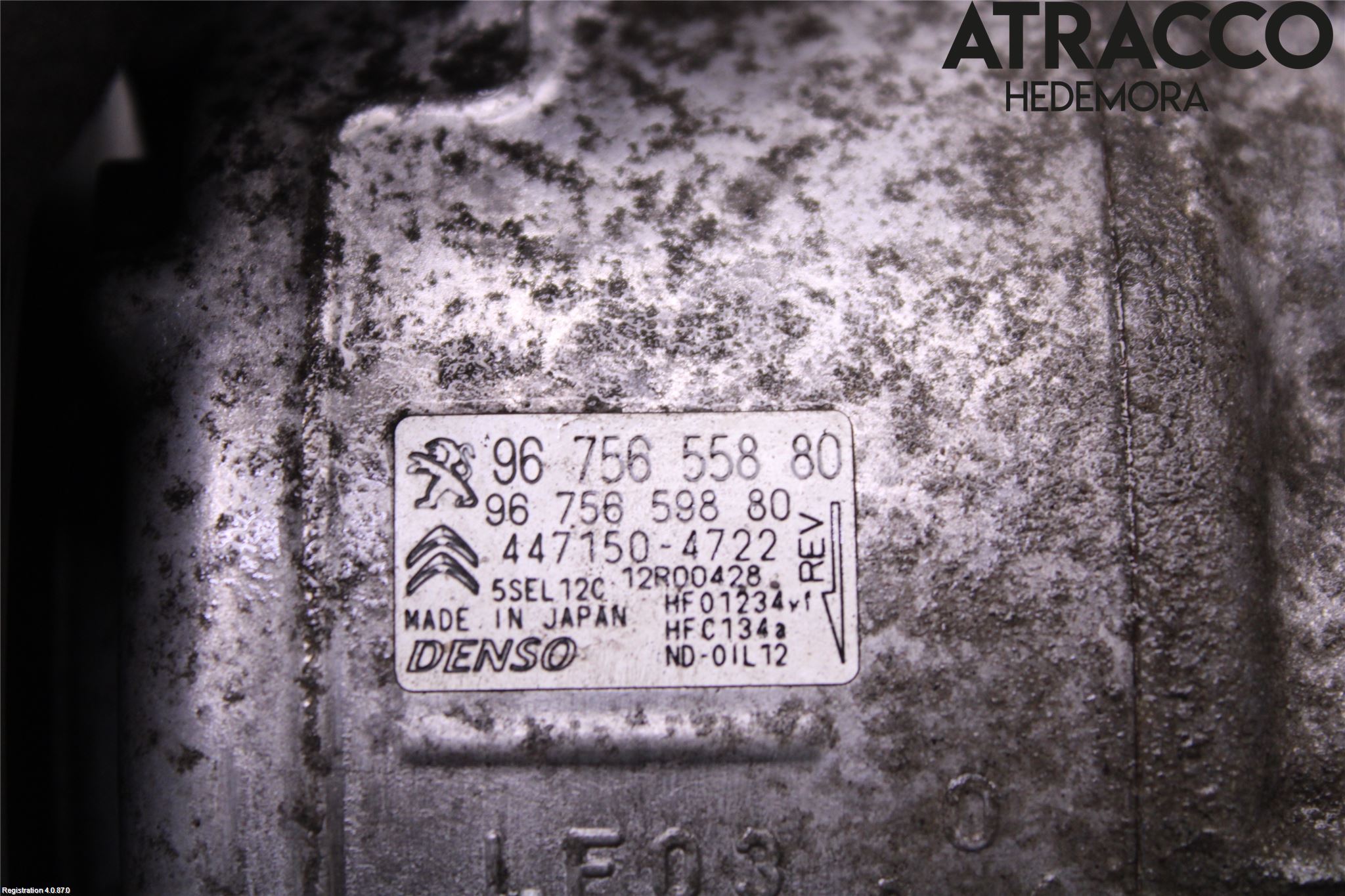 Citroen C4 CACTUS 14-20 Ac Kompressor