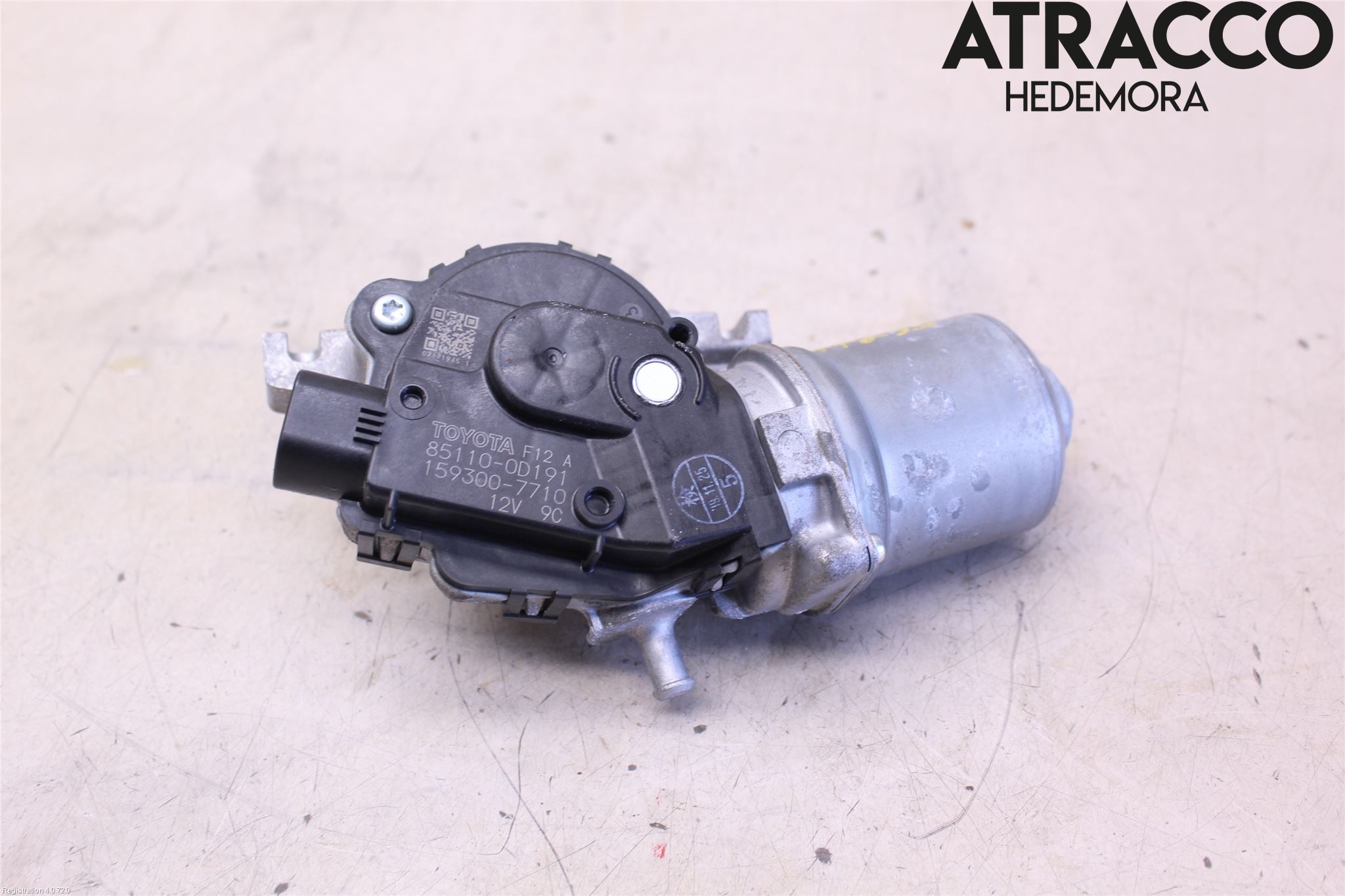 Toyota YARIS XP130 15-20 Torkarmotor Vindruta