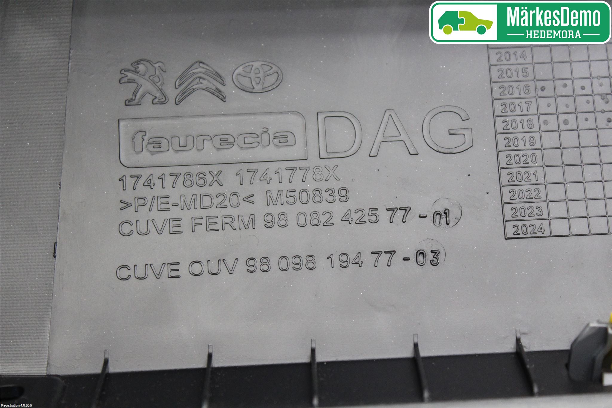 Peugeot EXPERT/E-EXPERT 17- Handskfack