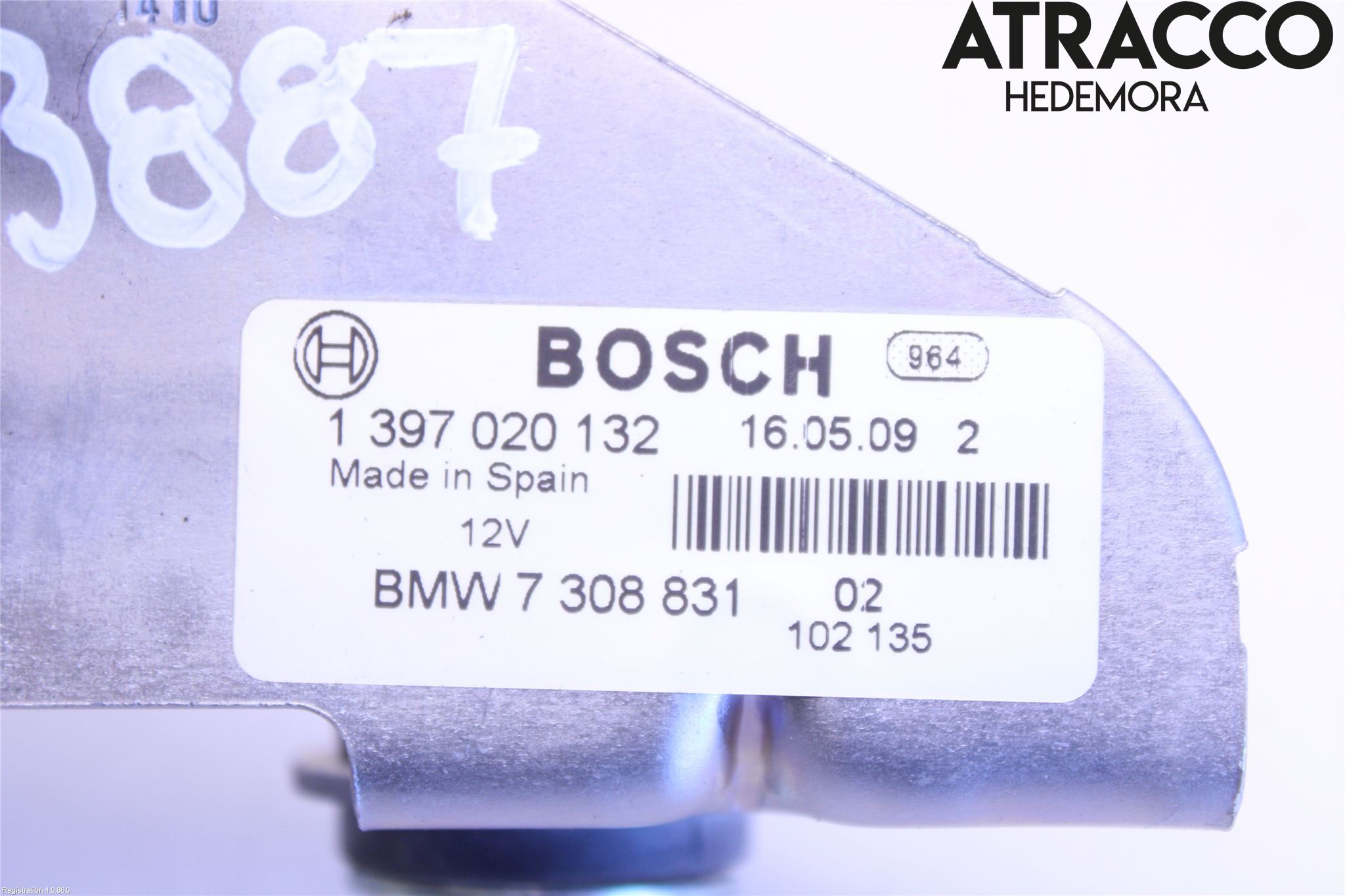 BMW 5 F10/F11/F18 09-17 Låskista Baklucka