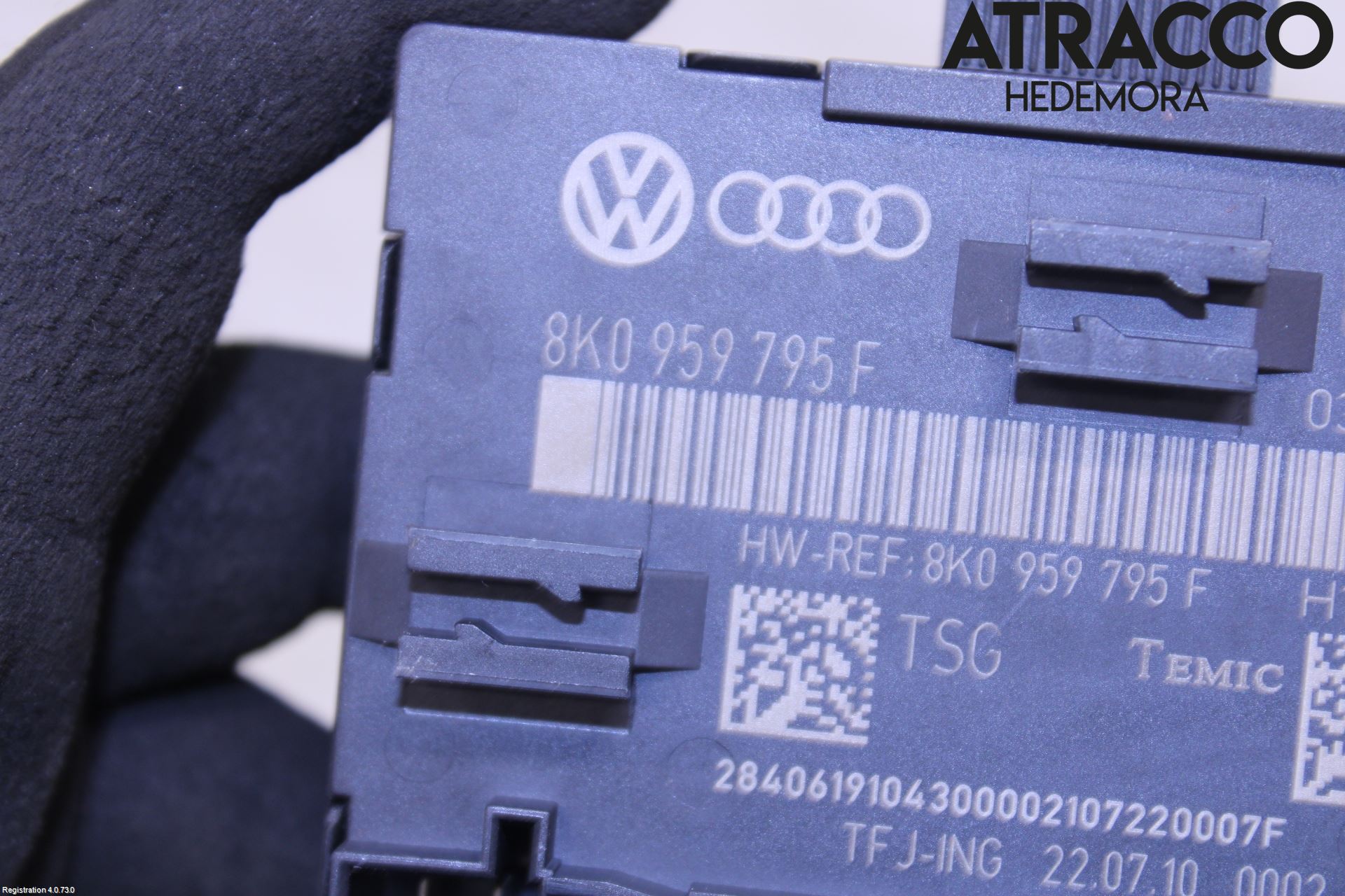 Audi A4/S4 08-11 Styrenhet Dörr