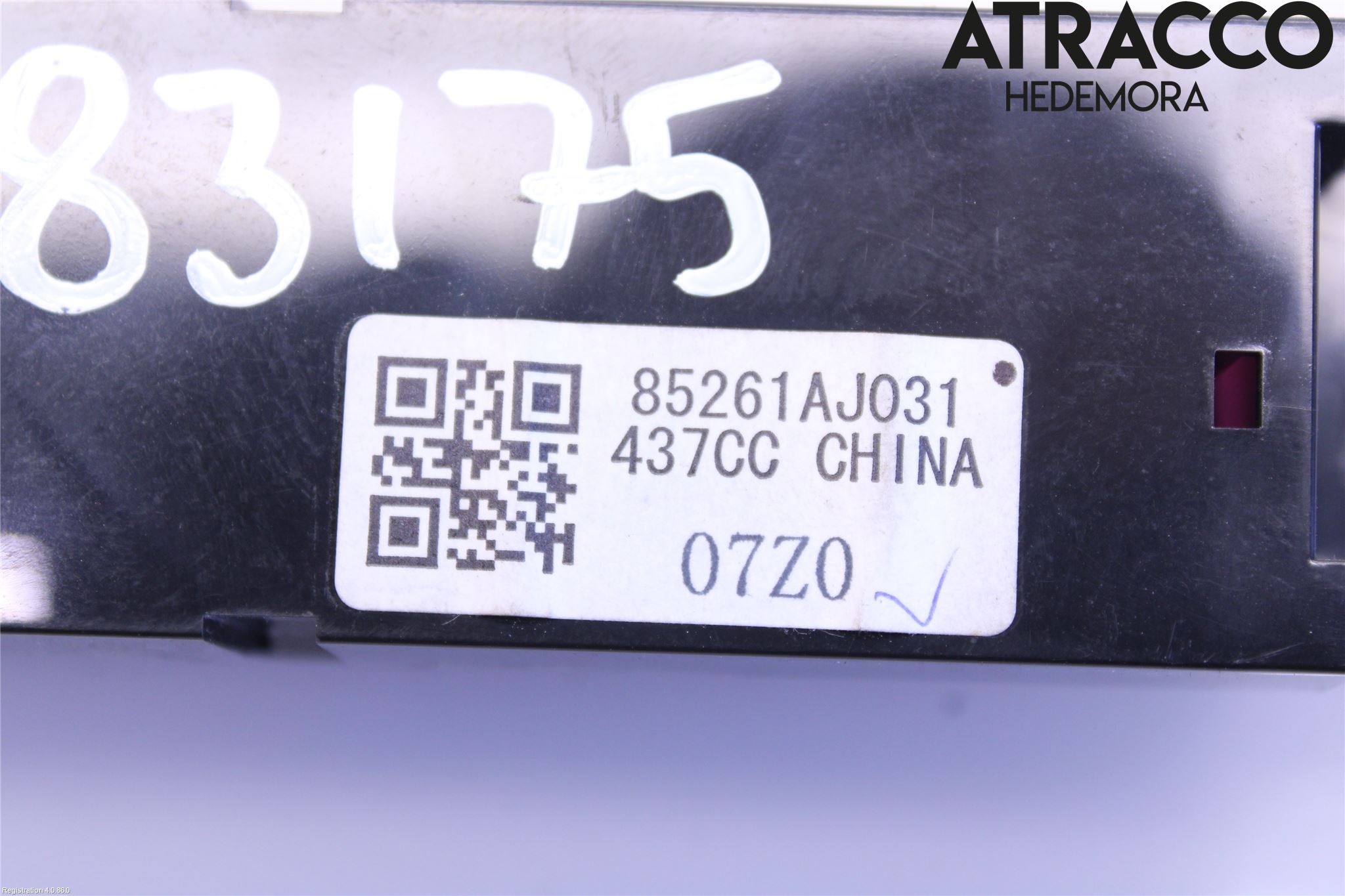 Subaru OUTBACK 10-15 Instrument Klocka