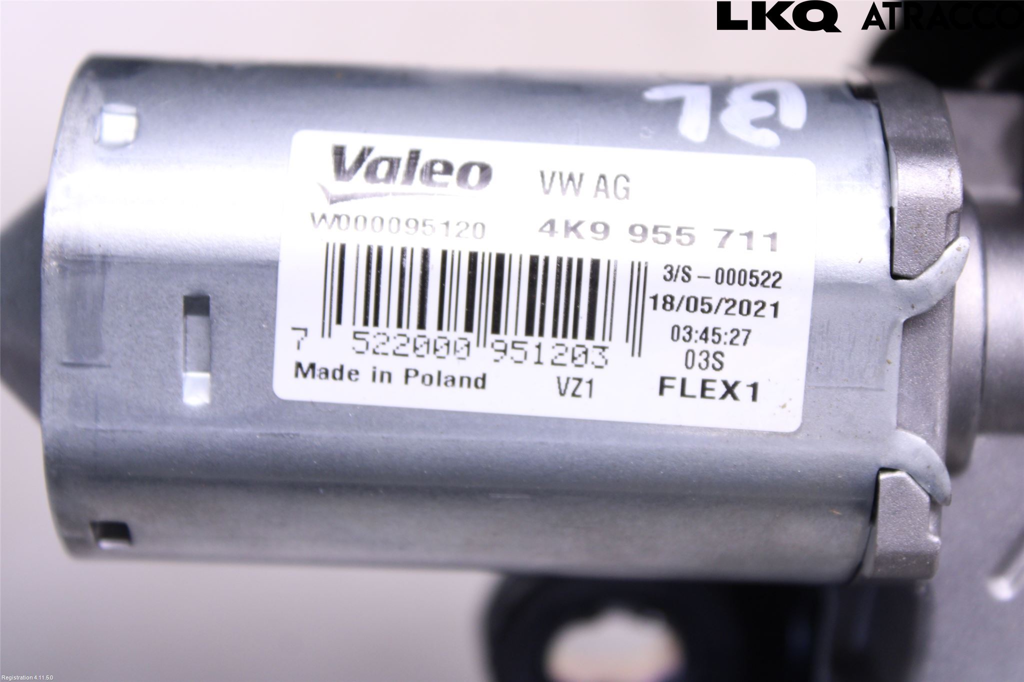 Audi A6 F2/C8 19- Torkarmotor Baklucka