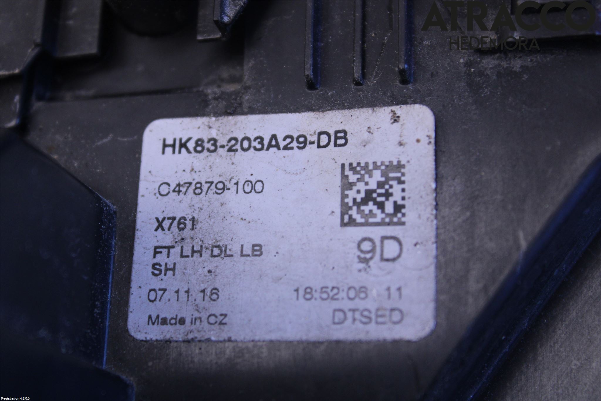 Jaguar F-PACE Låskista-Dörrlås