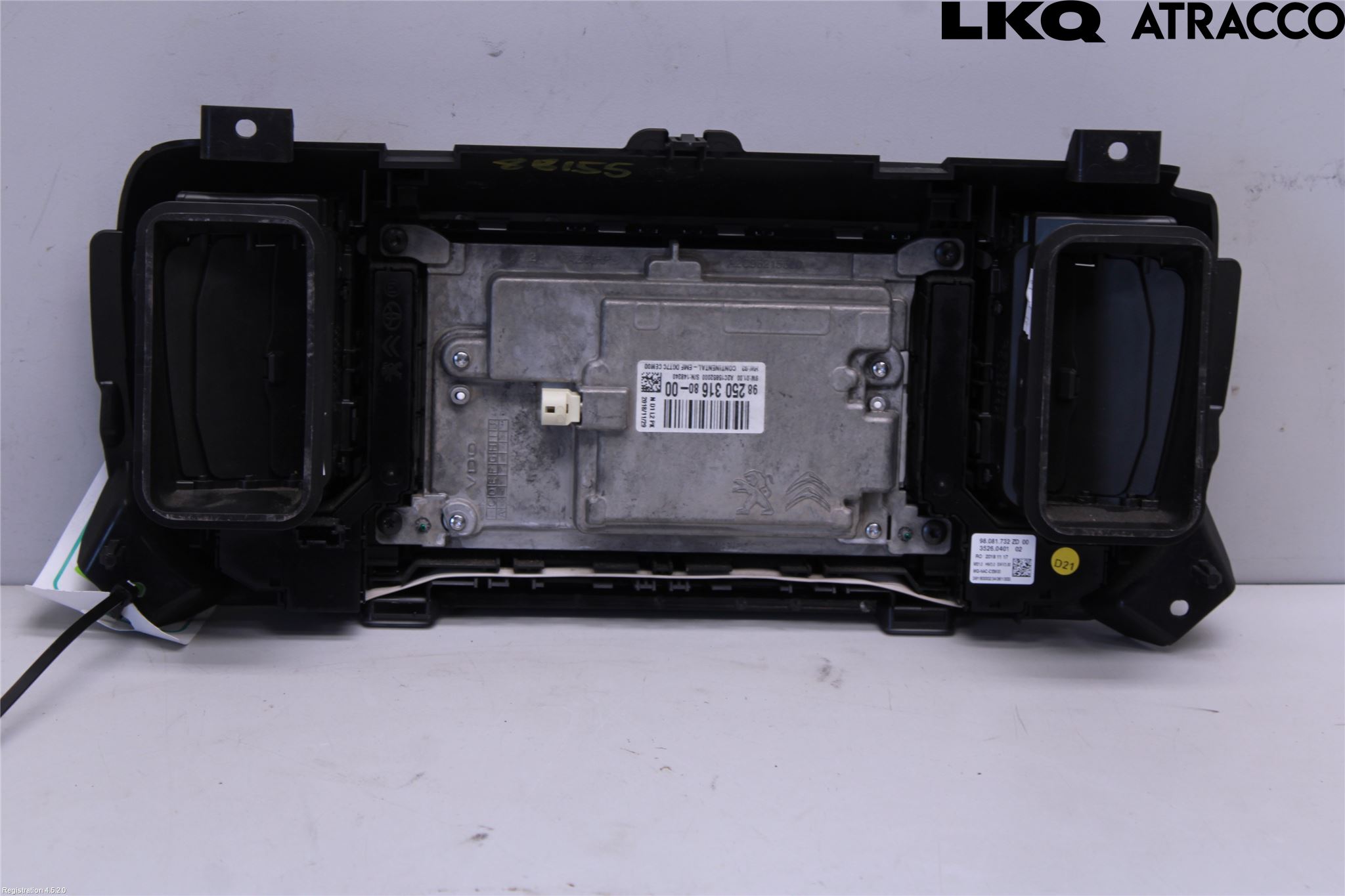 Toyota PROACE II 16- Multifunktionsdisplay