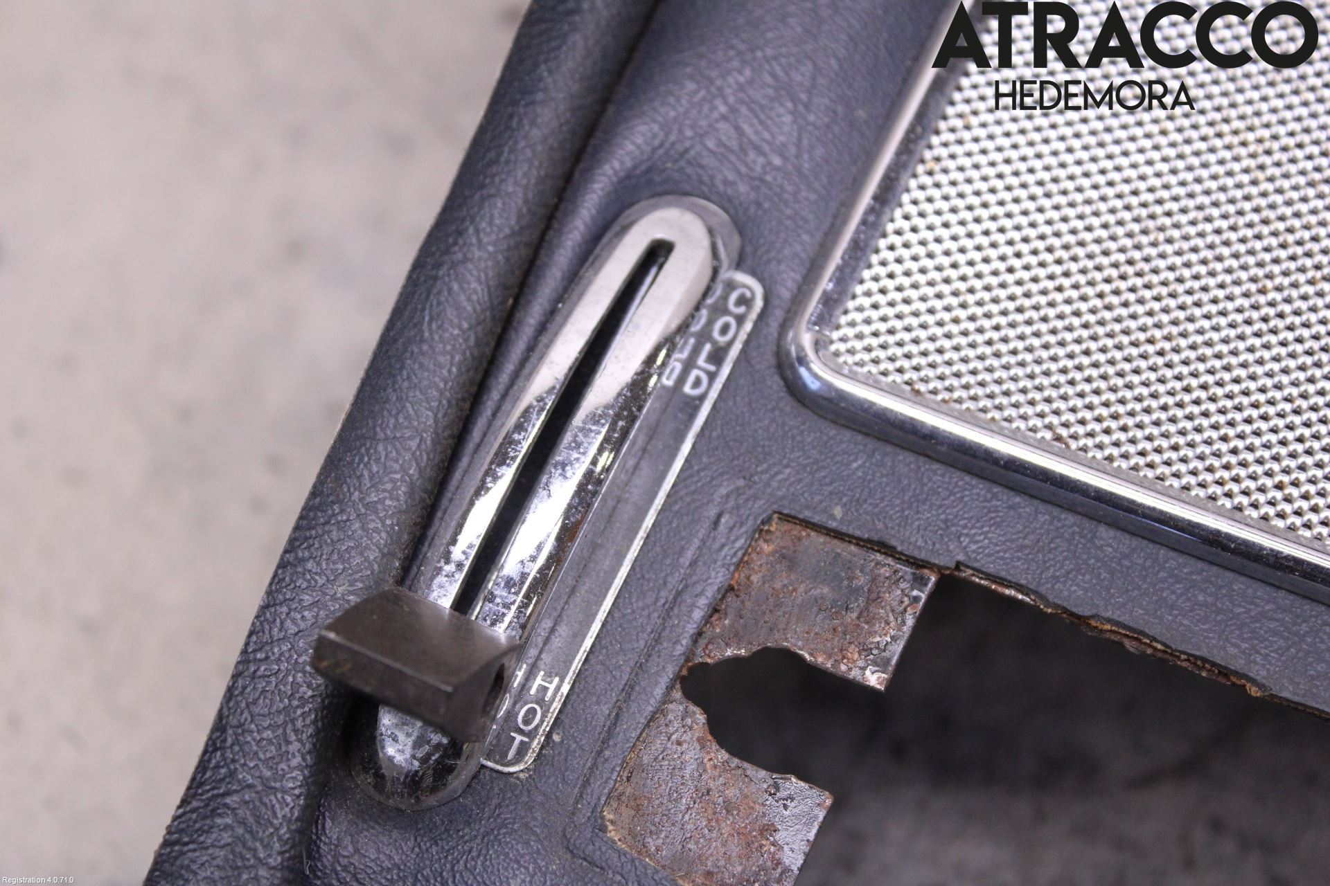 Jaguar ÖVRIGT Värmereglage