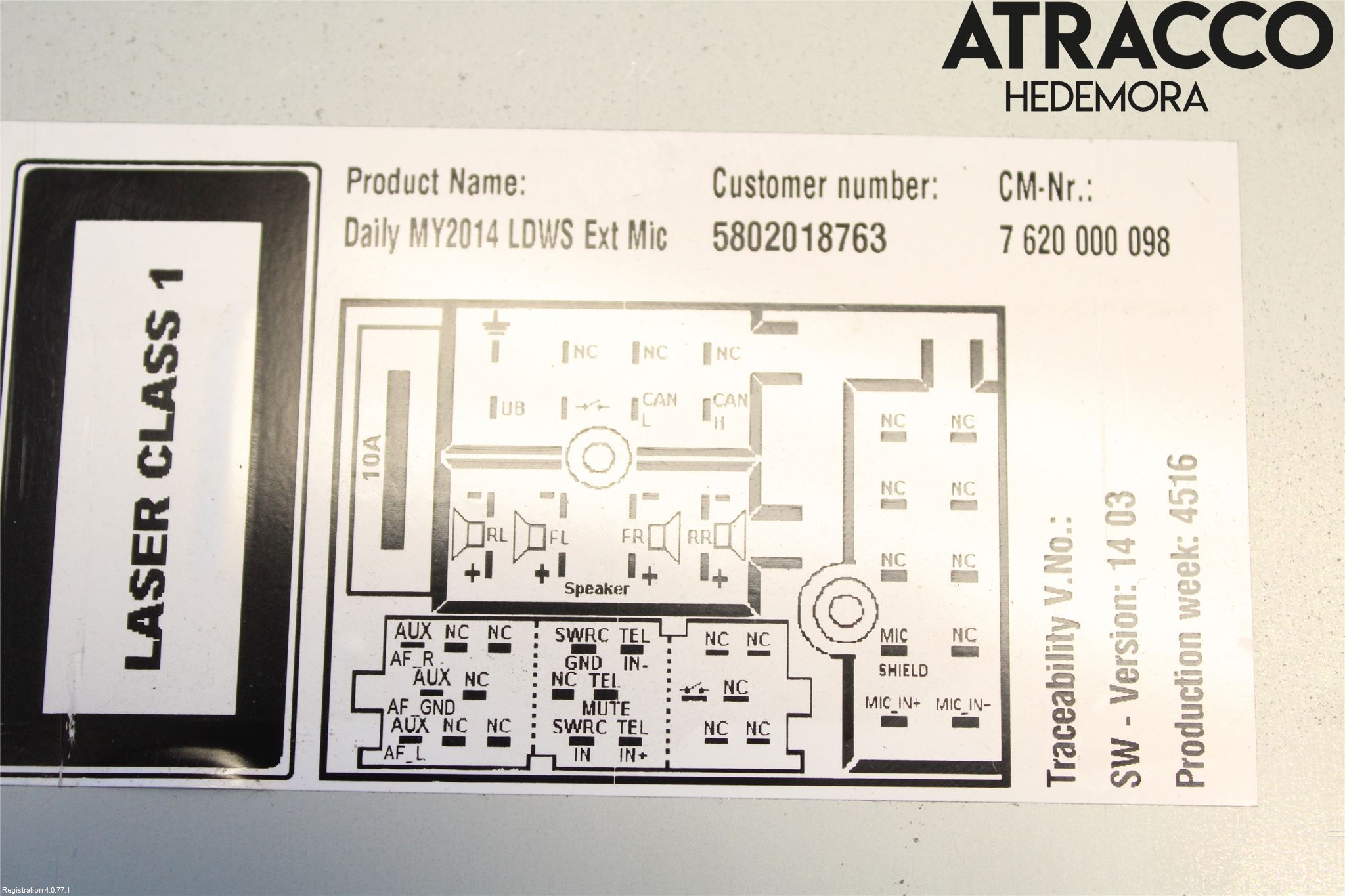 Iveco DAILY 14->> Cd Radio - Multimediapanel