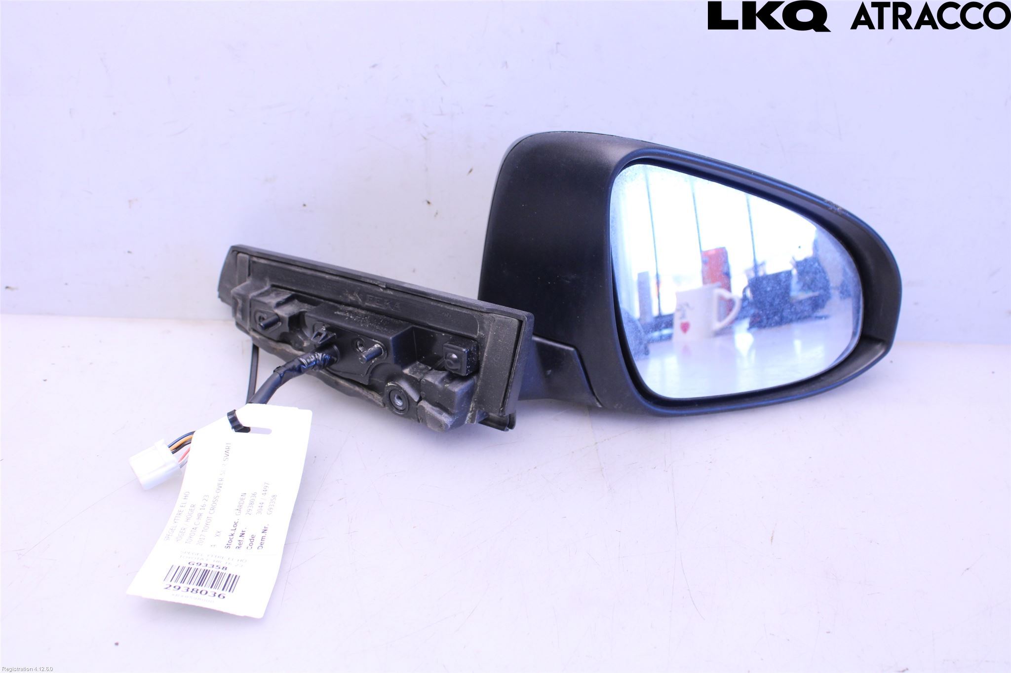 Toyota C-HR 16-23 Spegel Yttre El Hö