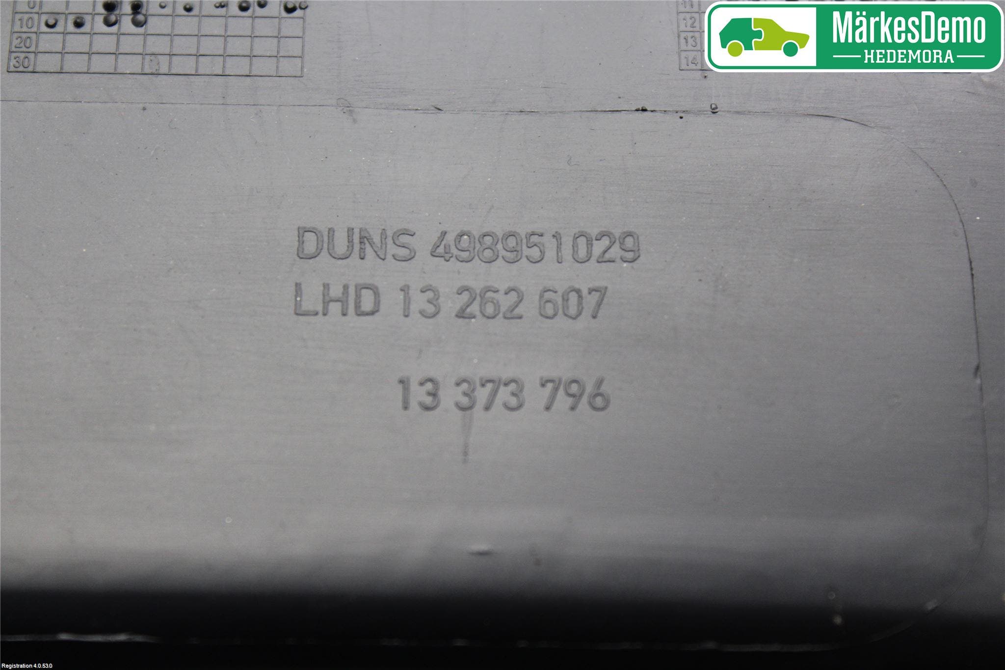 Opel ASTRA J 10-15 Handskfack