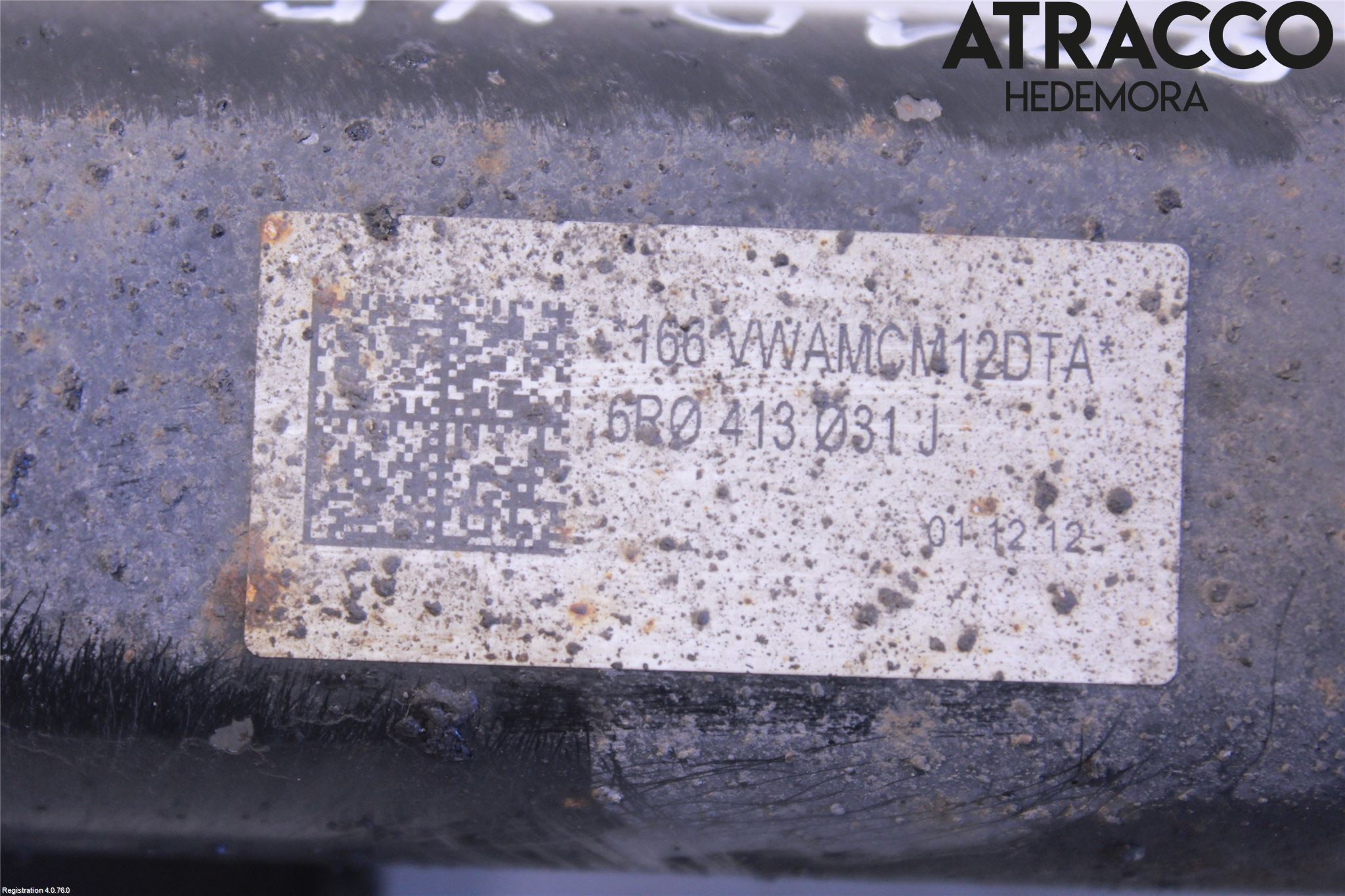 Audi A1/S1 11-18 Fjäderben Fram Vänster