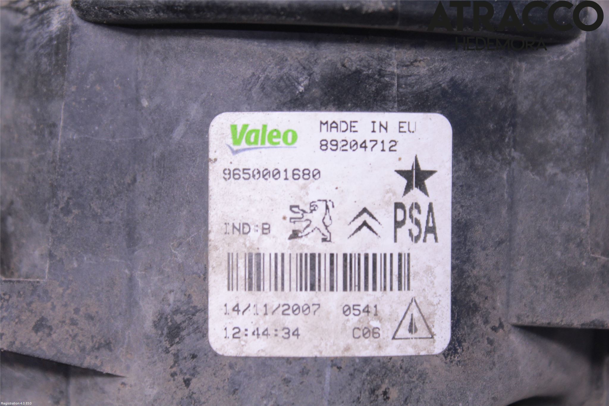 Peugeot 307     05-08 Dimljus-Varselljus Fram
