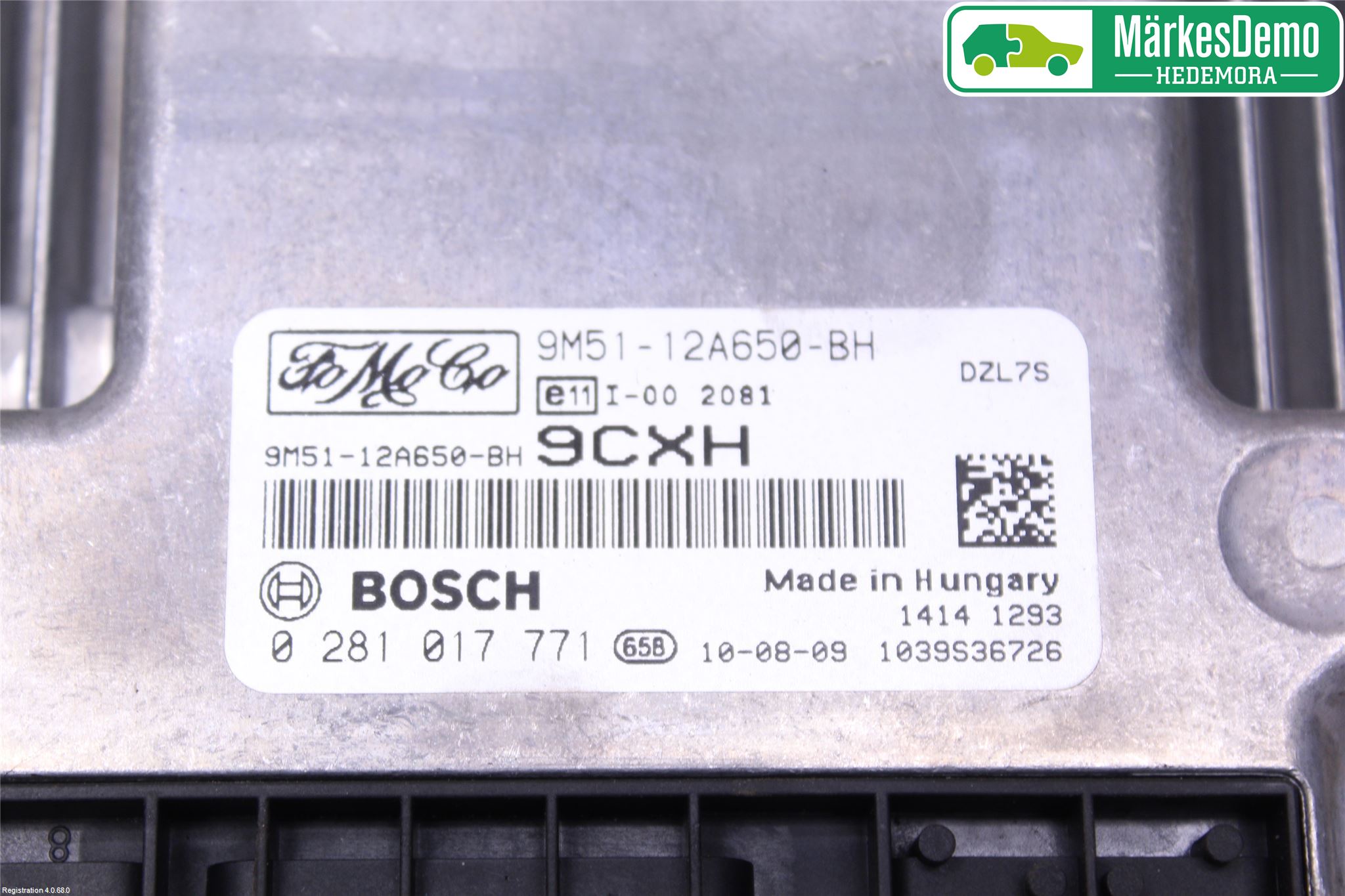 Ford FOCUS 08-11 Styrenhet Inspump Diesel