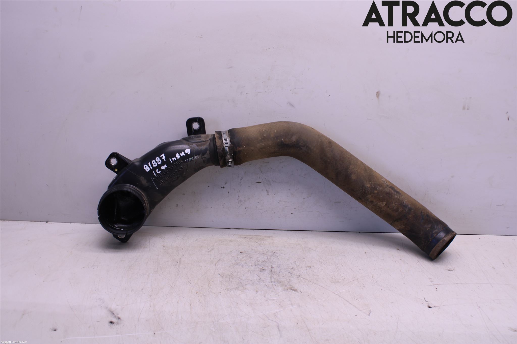 Isuzu D-MAX Laddluft-Intercoolerrör