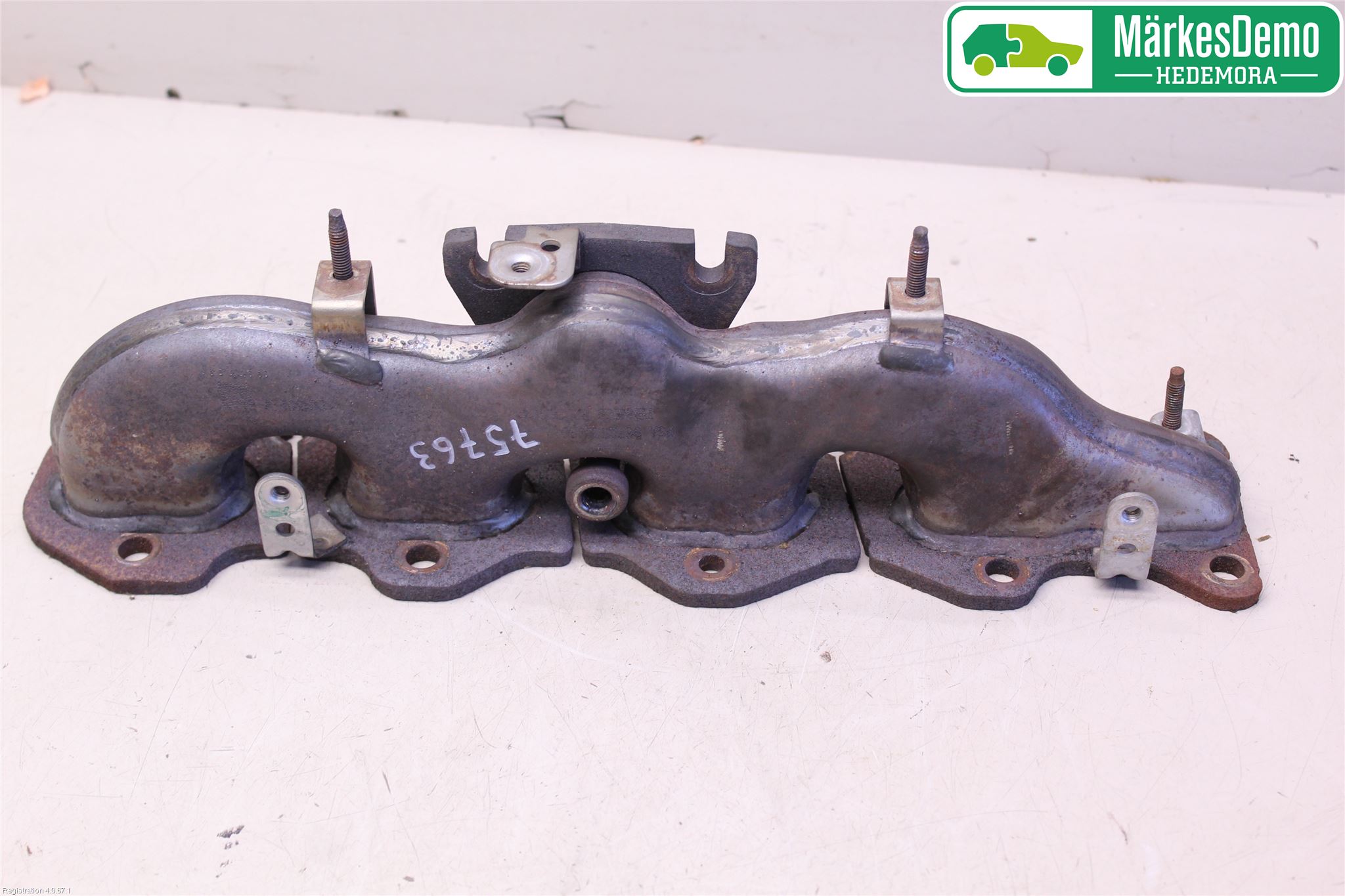 Citroen JUMPY 07-16 Grenrör Avgas