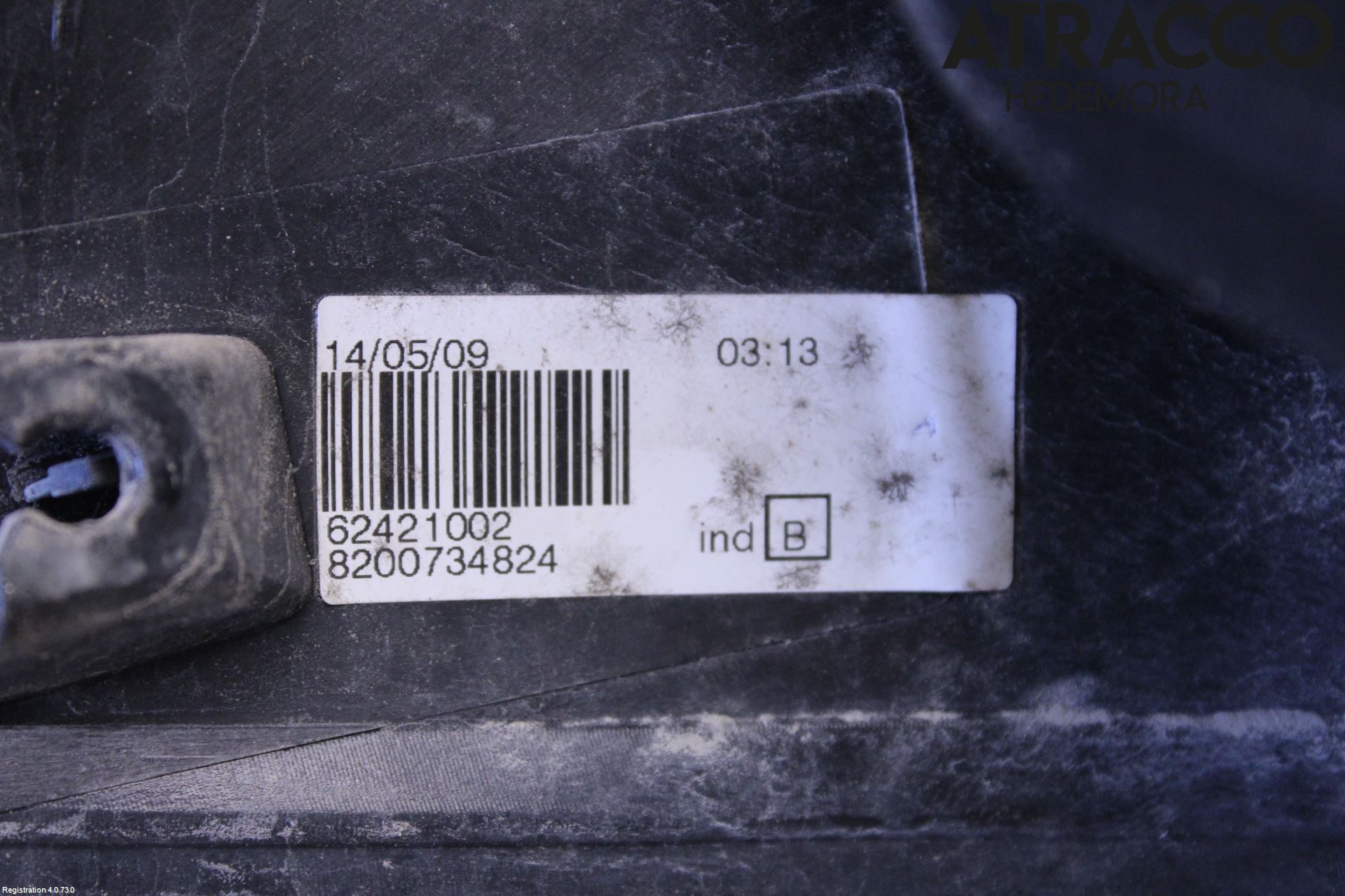 Dacia SANDERO 09-13 Bakljus Höger