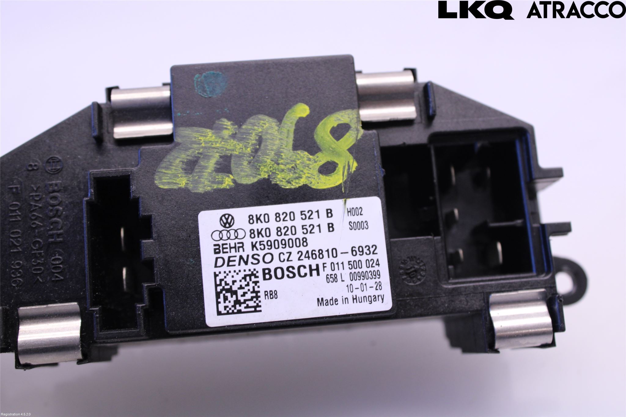 Audi A4/S4 08-11 Värmefläktsmotstånd