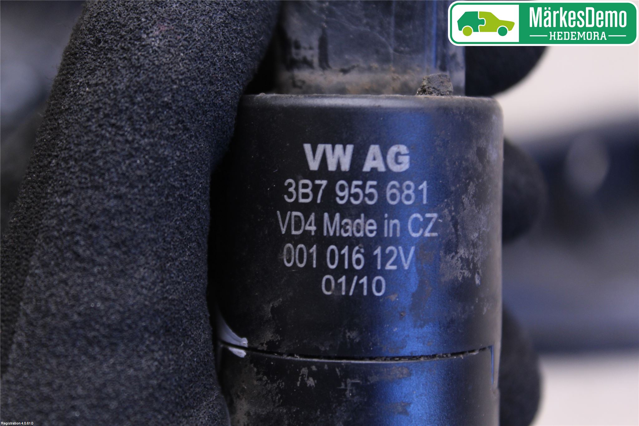 Volkswagen VW PASSAT 05-11 Spolarpump Högtryck