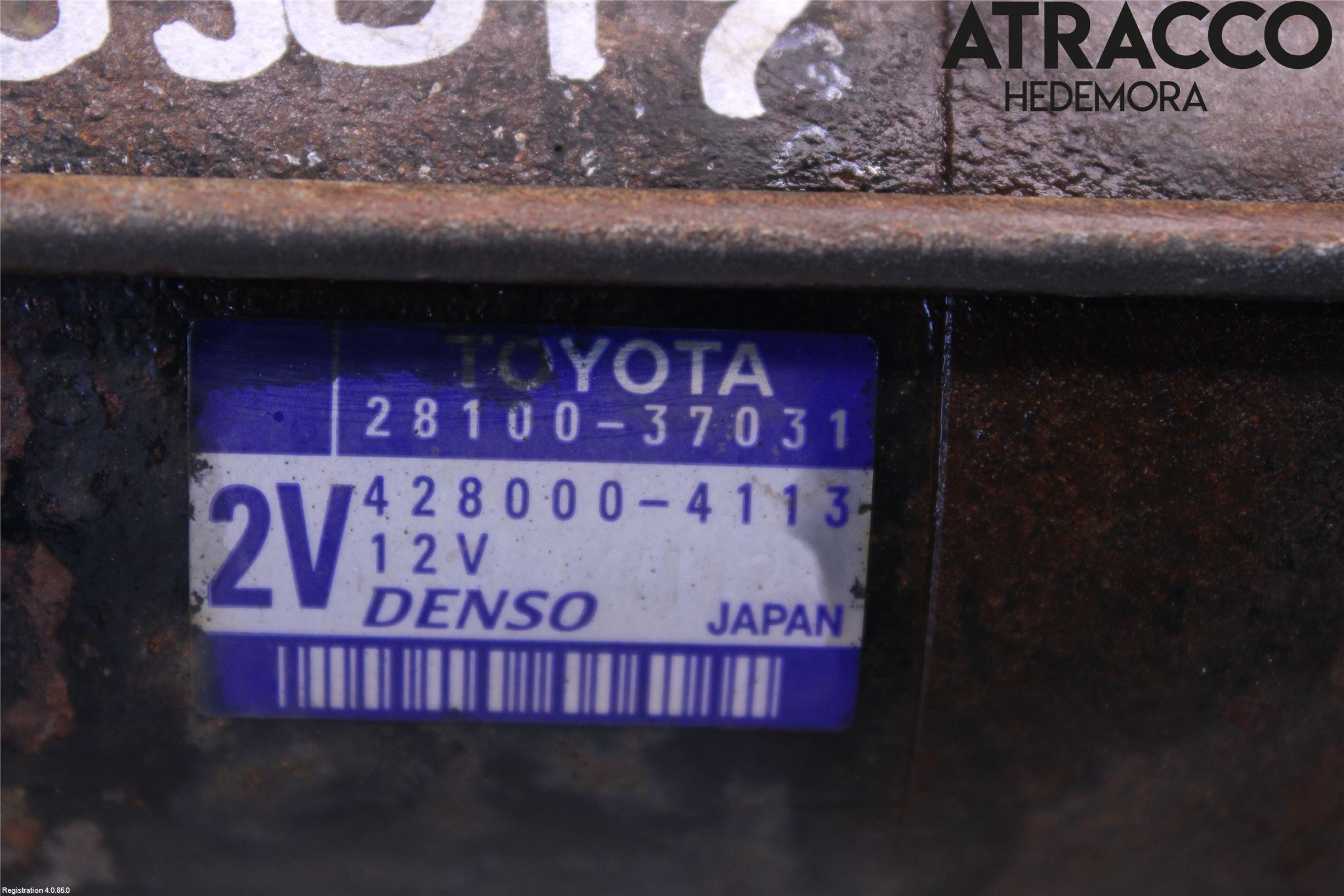 Toyota RAV 4 06-12 Startmotor