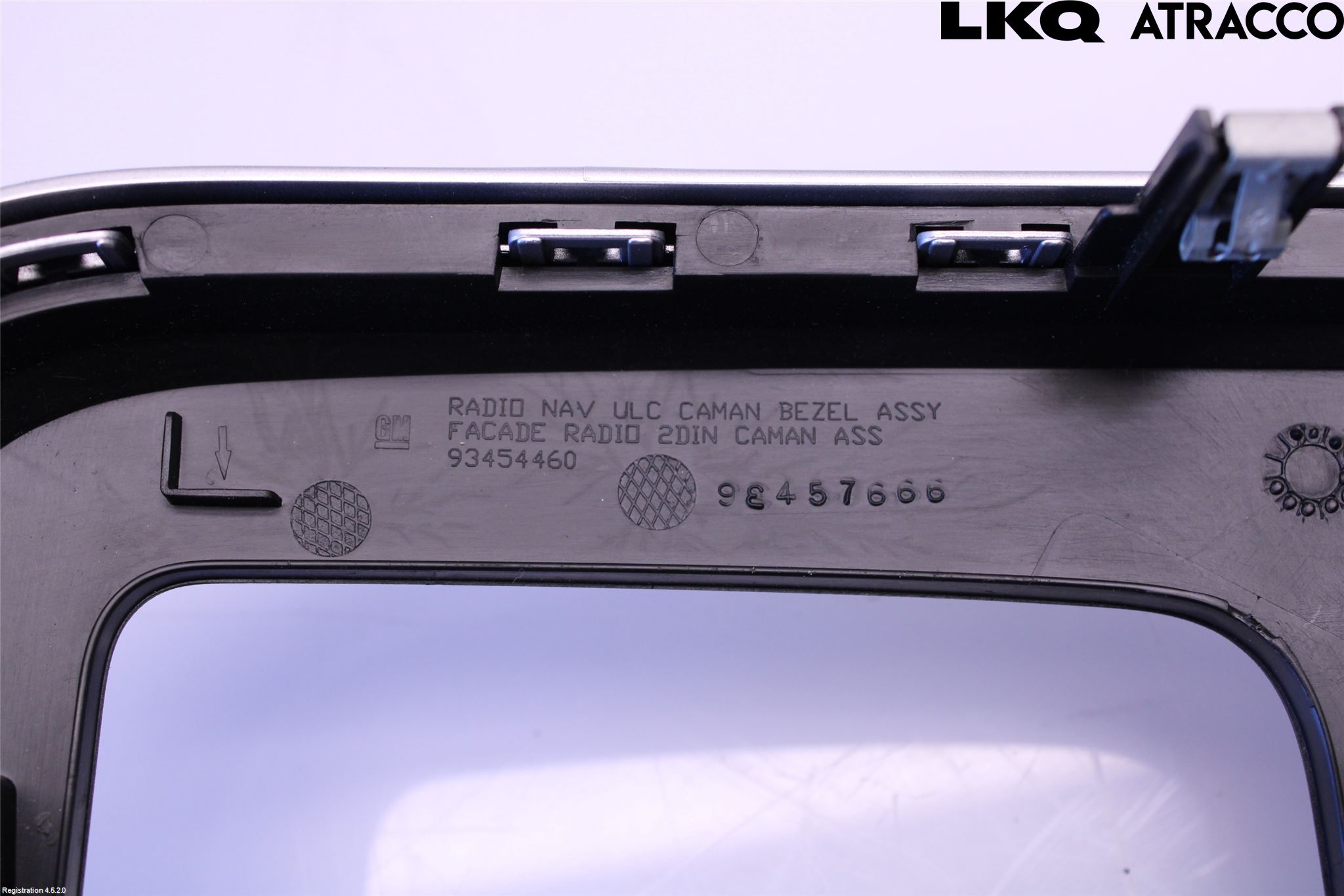 Renault TRAFIC/E-TECH 15- Instrument-Radio Sarg