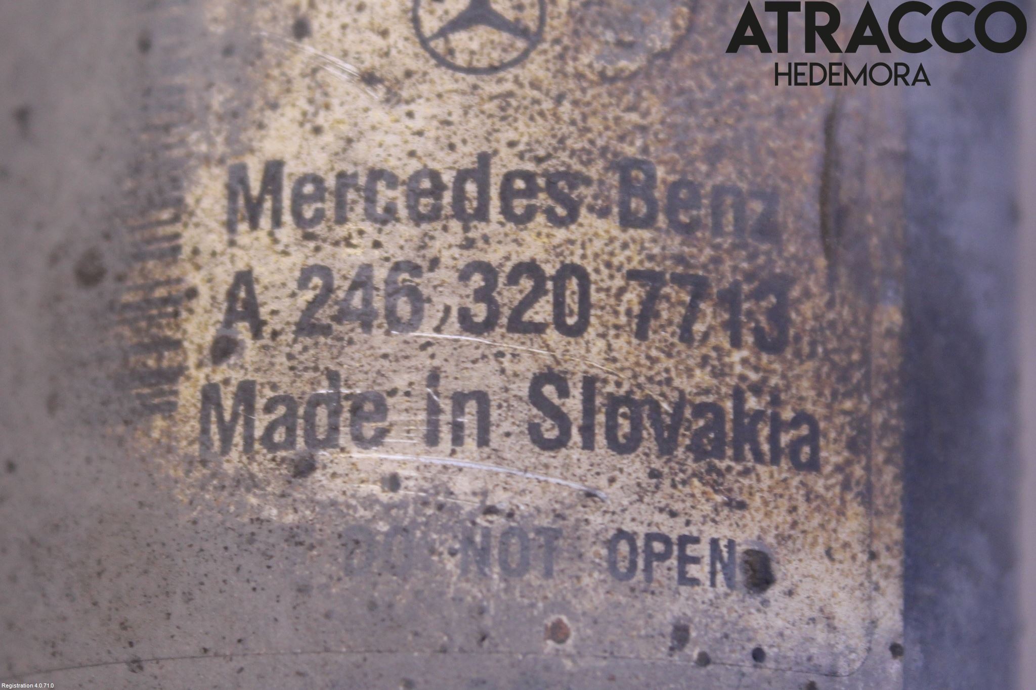 Mercedes-Benz MB B-KLASS (W246/W242) 12-19 Fjäderben Fram Vänster