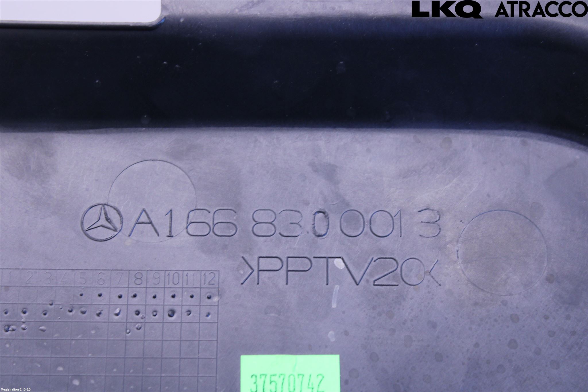Mercedes-Benz MB ML/GLE-KLASS (W166) 12-18 Torpedplåt-Torpedplast