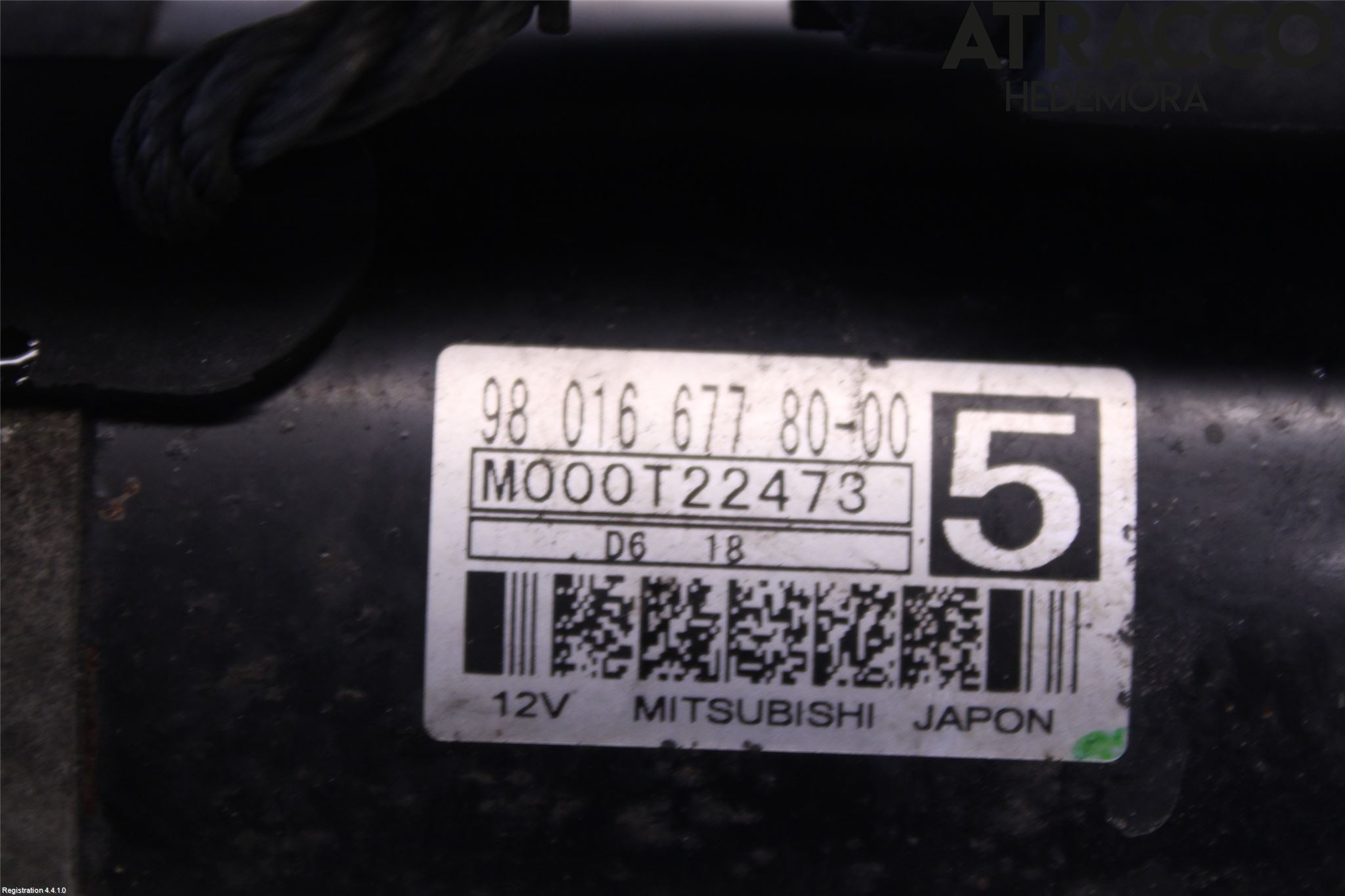 Citroen C4 GRAND PICASSO 14-18 Startmotor Diesel