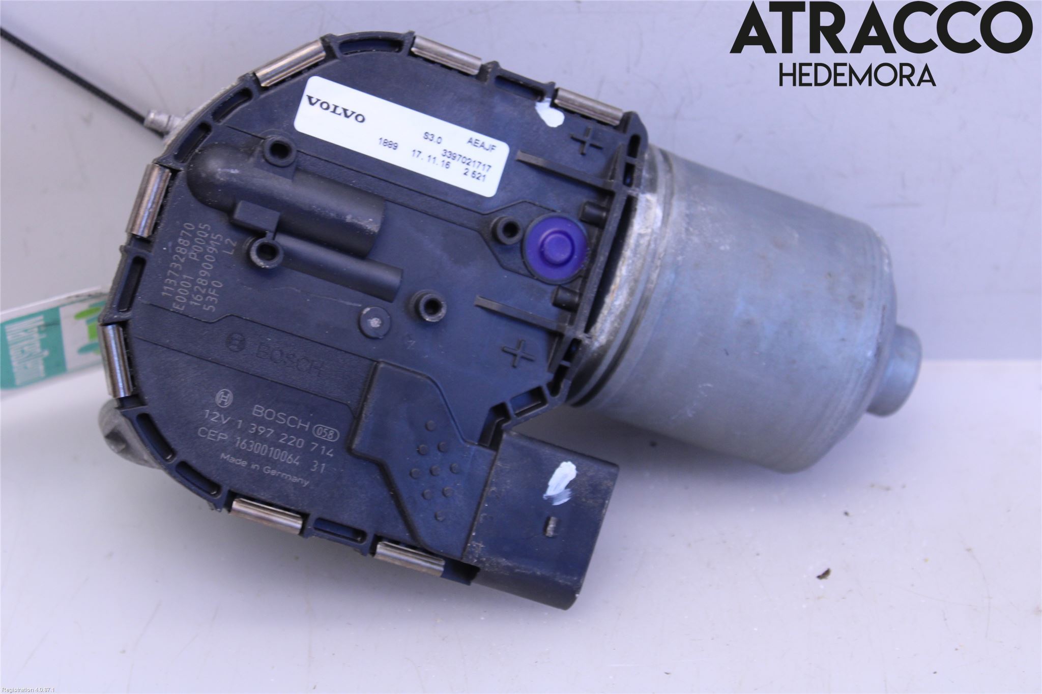 Volvo V90 17->> Torkarmotor Vindruta