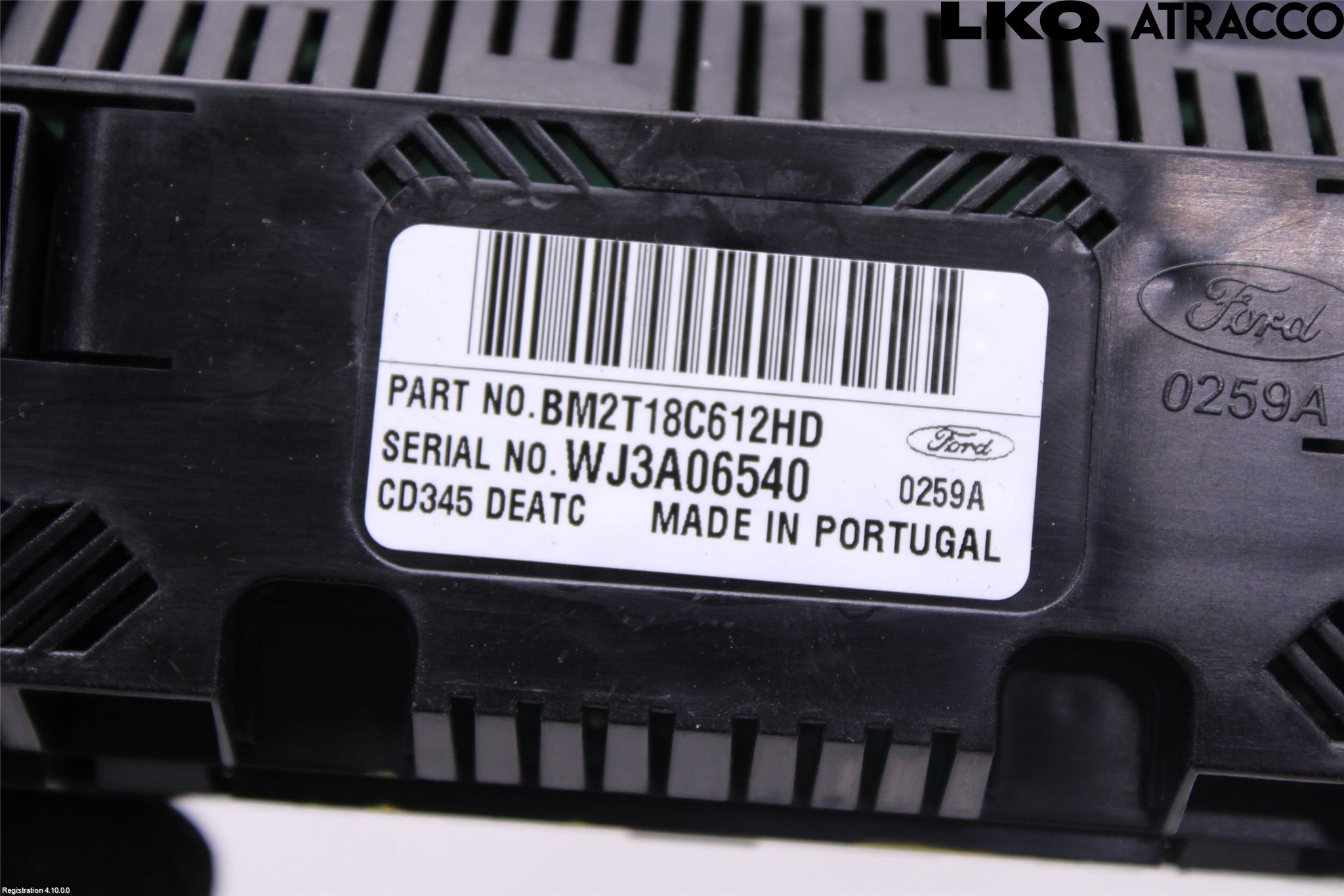 Ford MONDEO 07-15 Ac Styrenhet Ac Manöveren