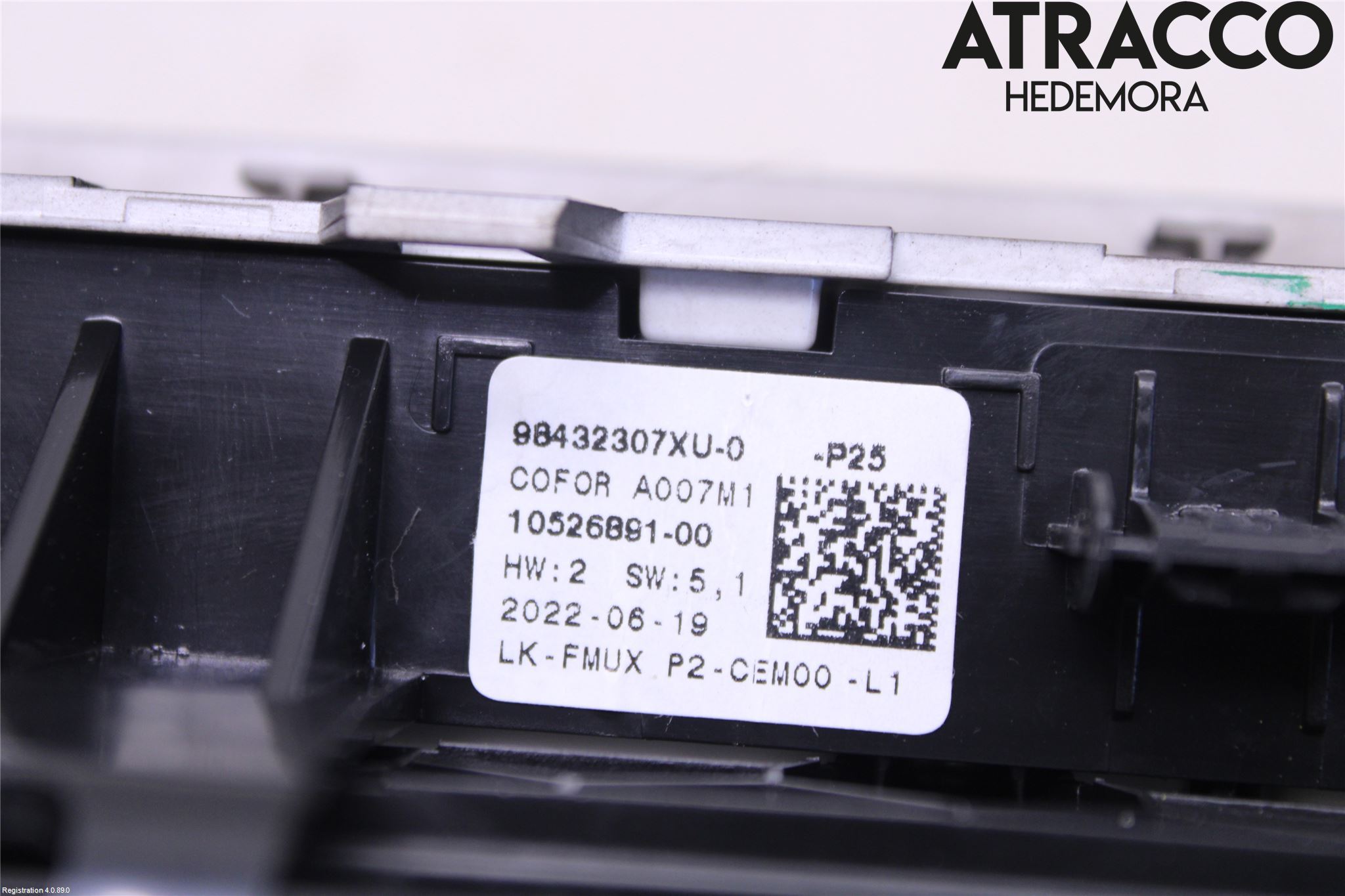 Peugeot 2008/E-2008 20- Ac Styrenhet Ac Manöveren